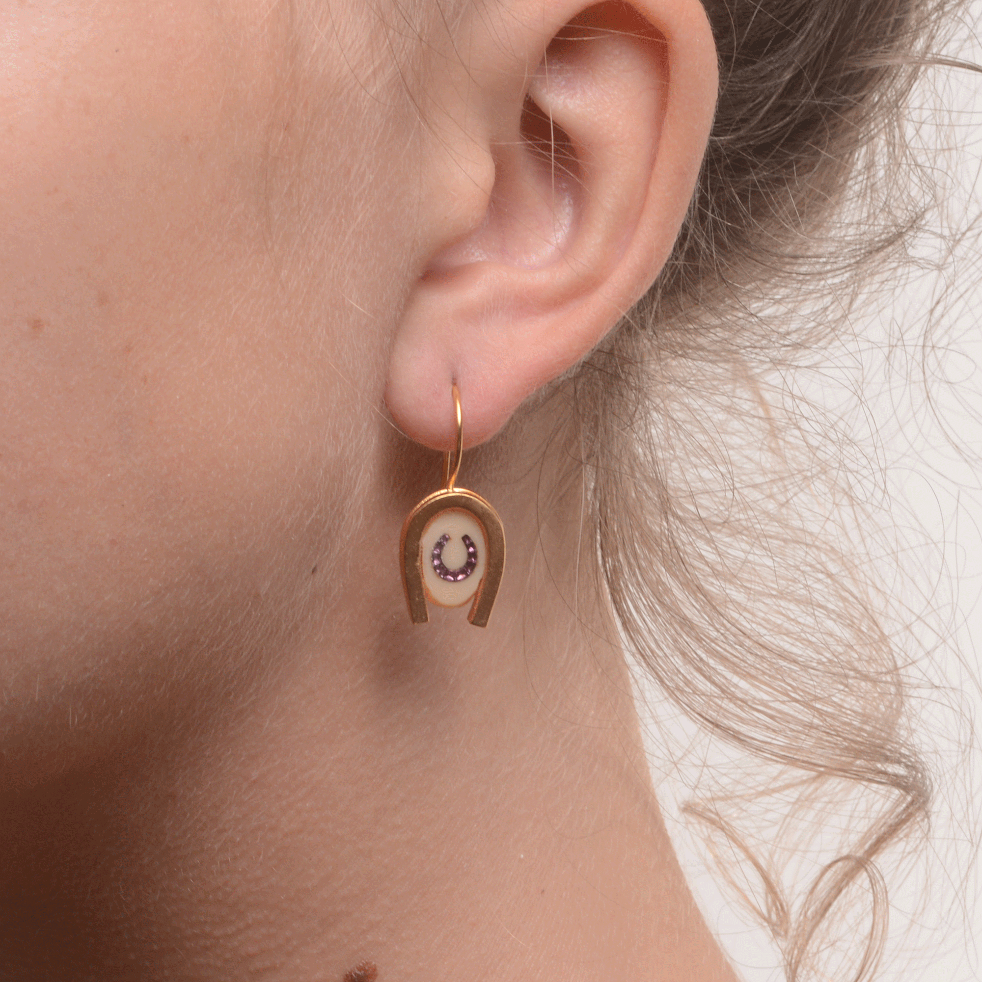 LUCKY // VERMEIL EARRINGS