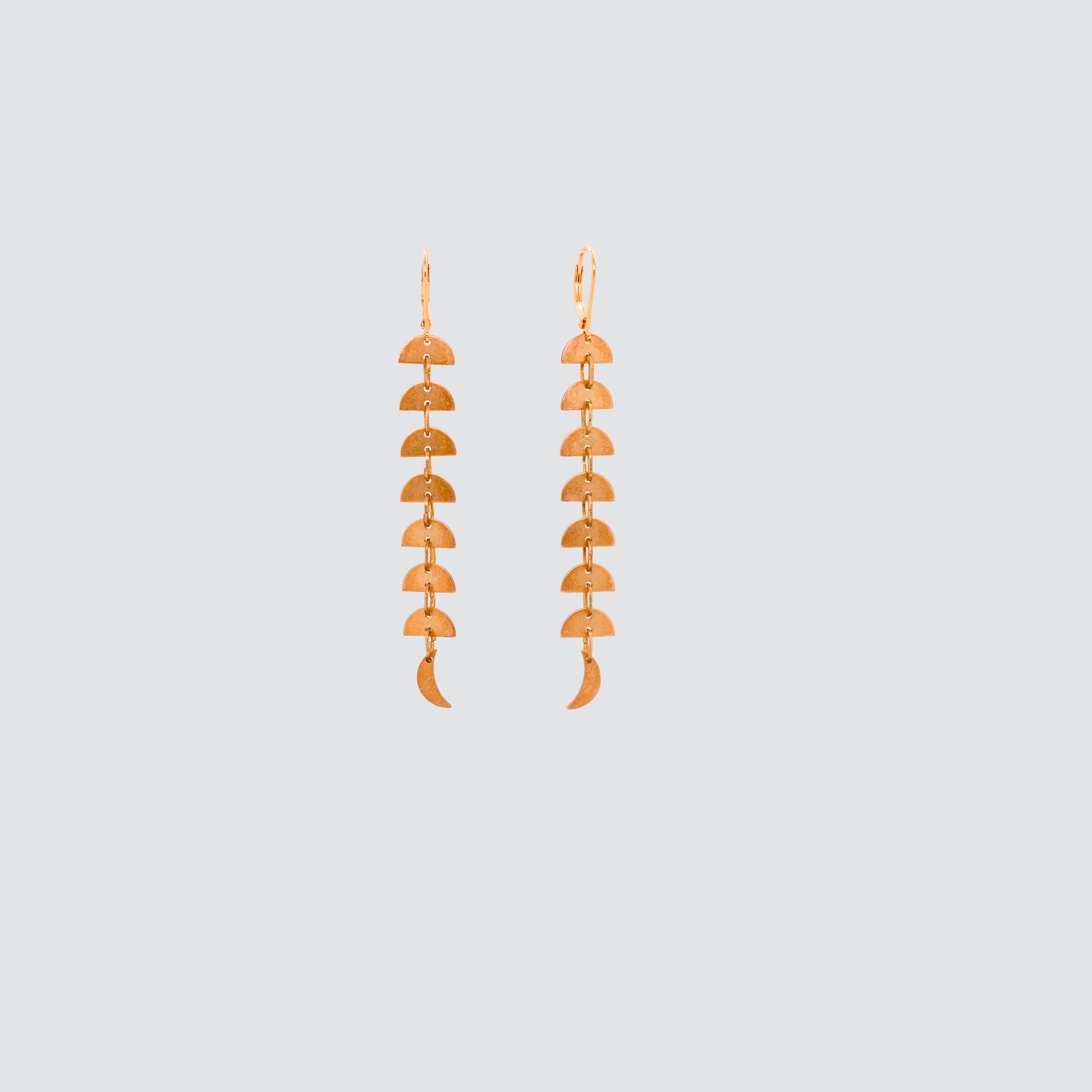 DELUXE BRASS EARRINGS // FLOW