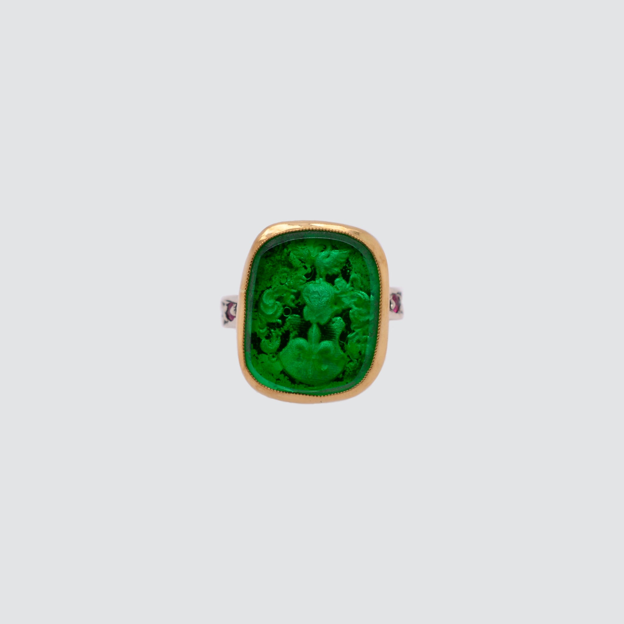 GREEN // INTAGLIO // SIGNET // RING