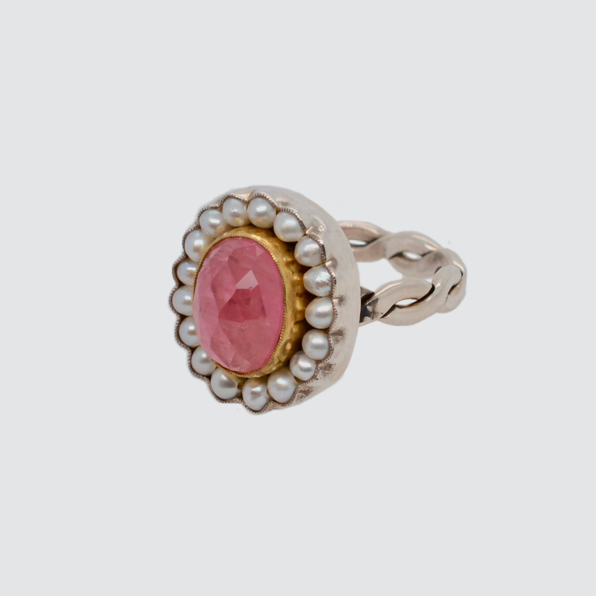 HEIRLOOM RING //  PINK TOURMALINE