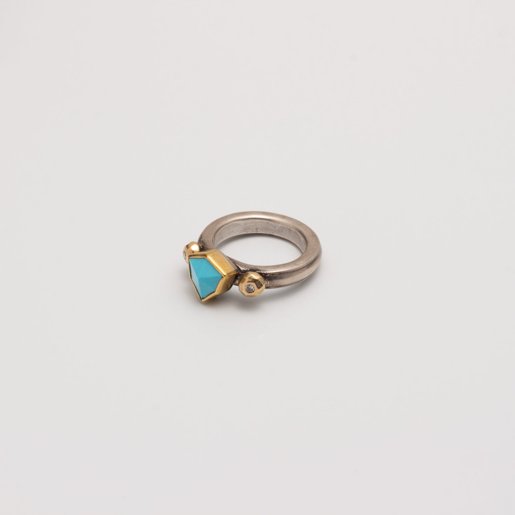 DESERT SHIELD TURQUOISE  RING