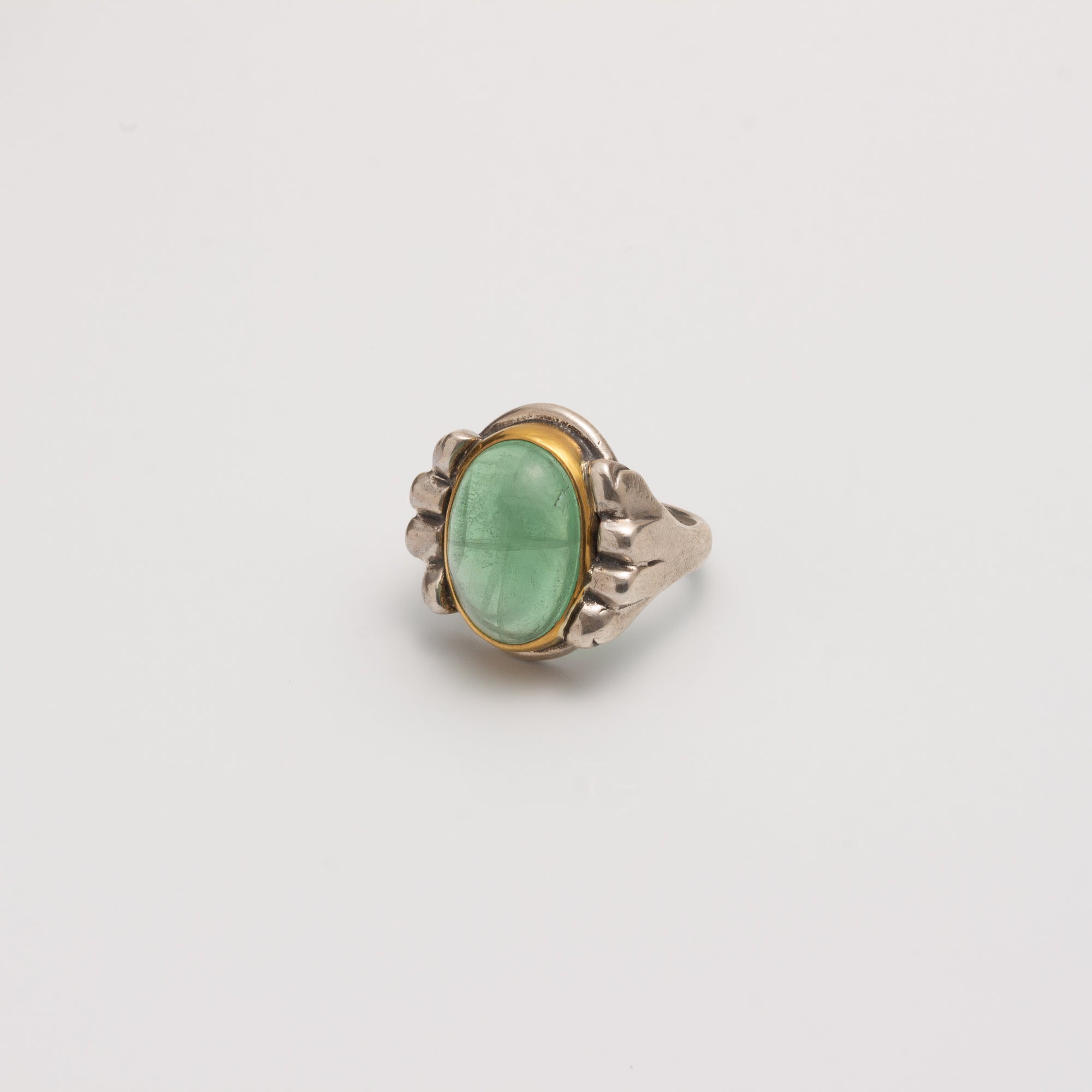 FLUORITE OVAL RING