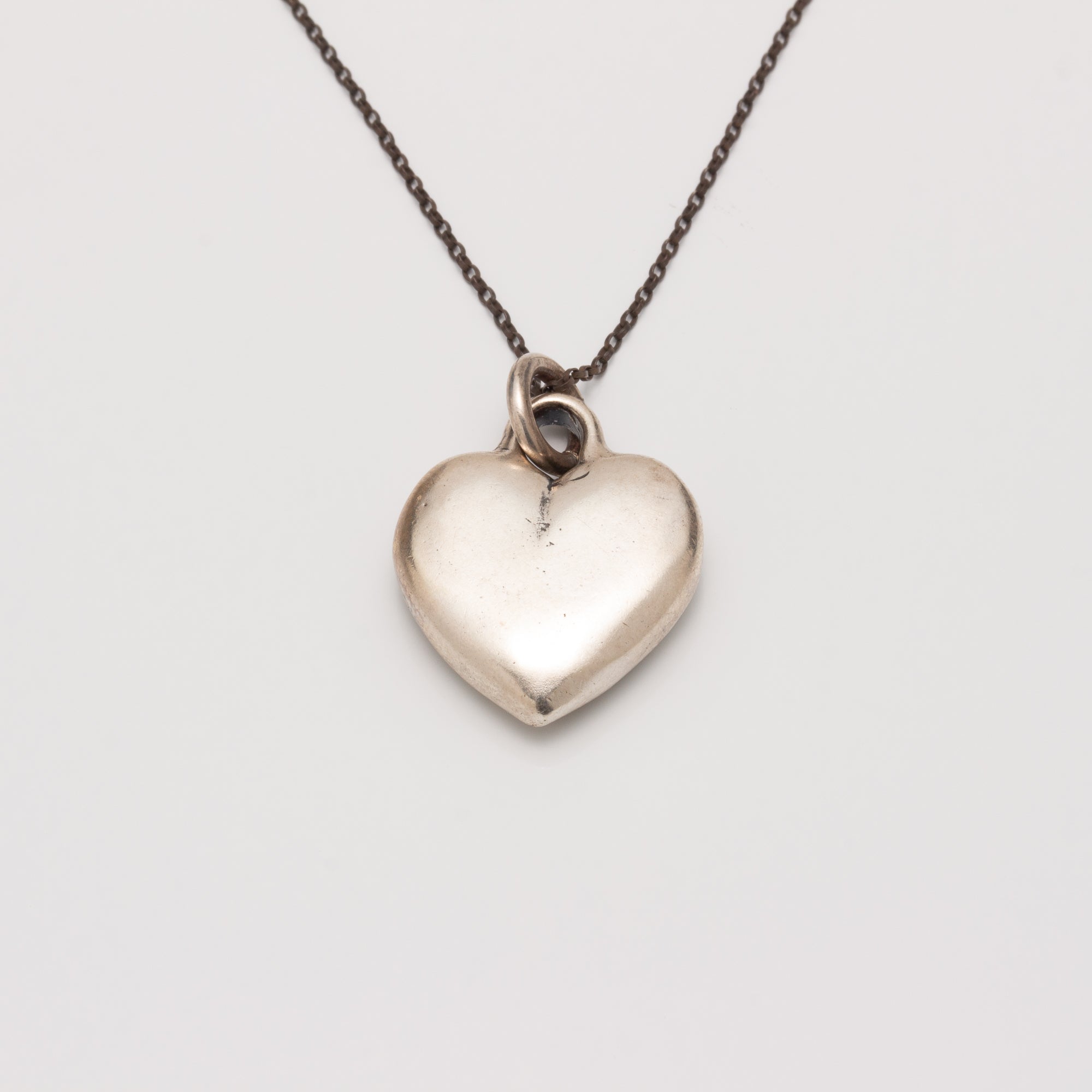 HEART COMPASS // SILVER // NECKLACE