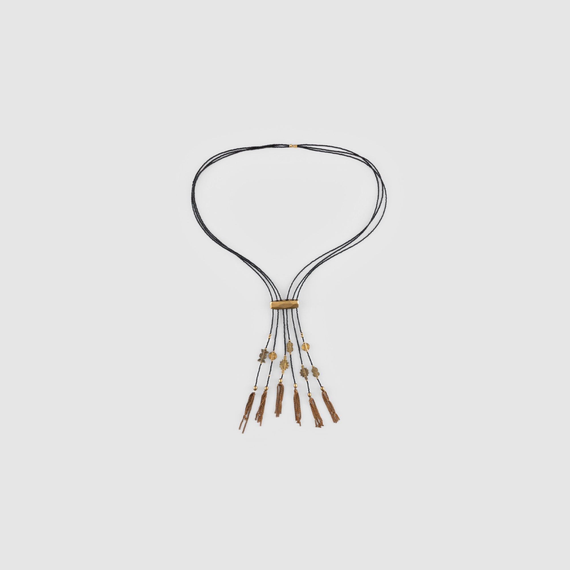 NOMAD NECKLACE // BLACK