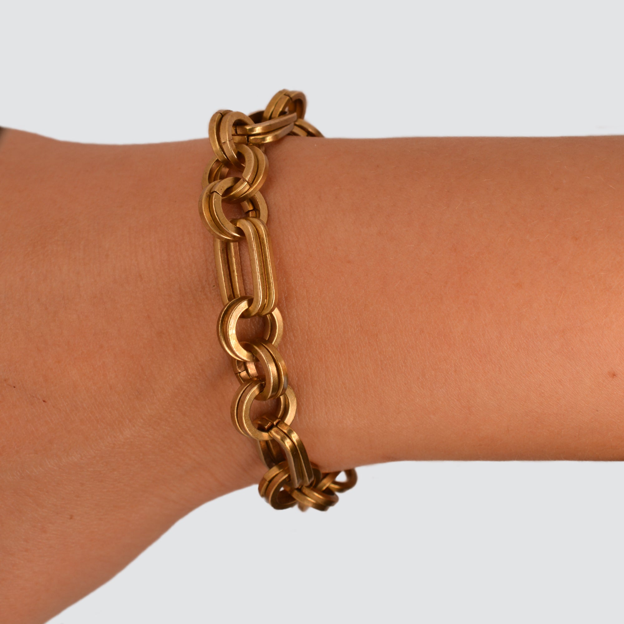 DELUXE // BRACELET // VINTAGE // DOUBLE LINK