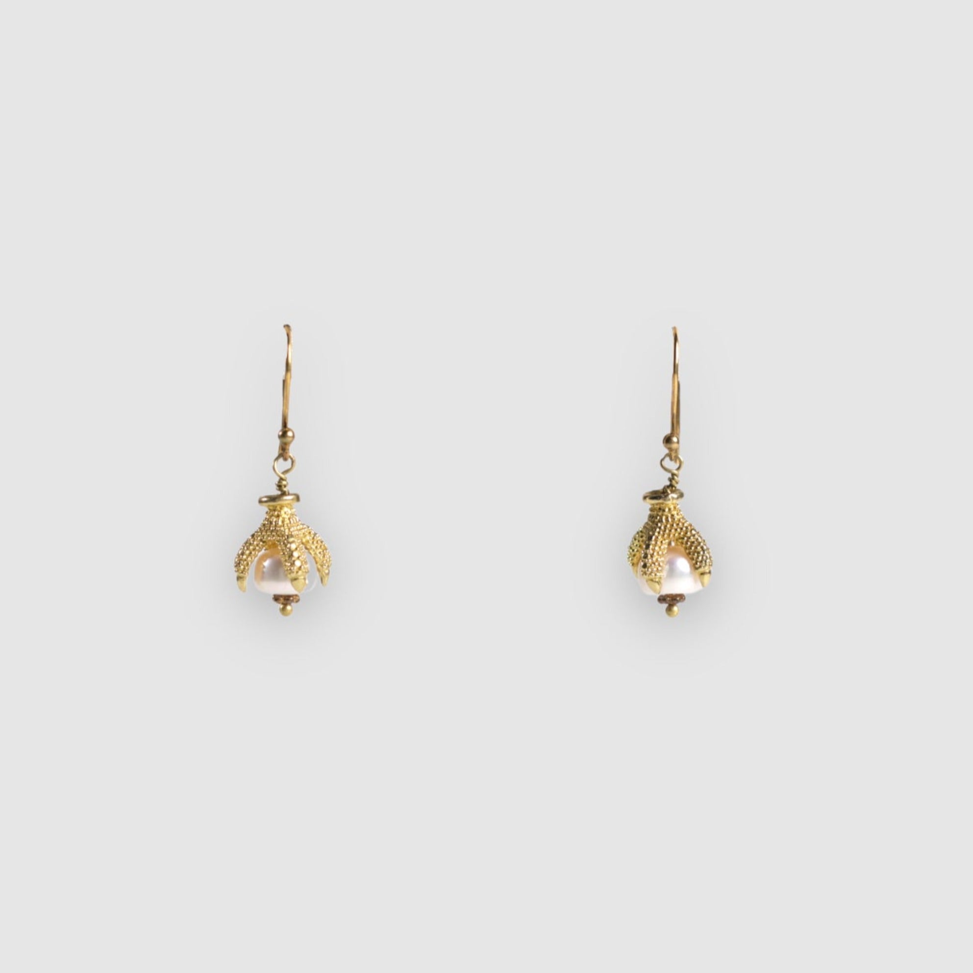 BIRD OF PREY EARRINGS// PEARL