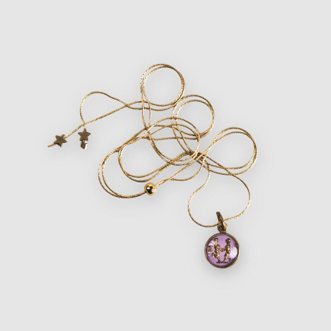 IN THE STARS INTAGLIO NECKLACE // GEMINI