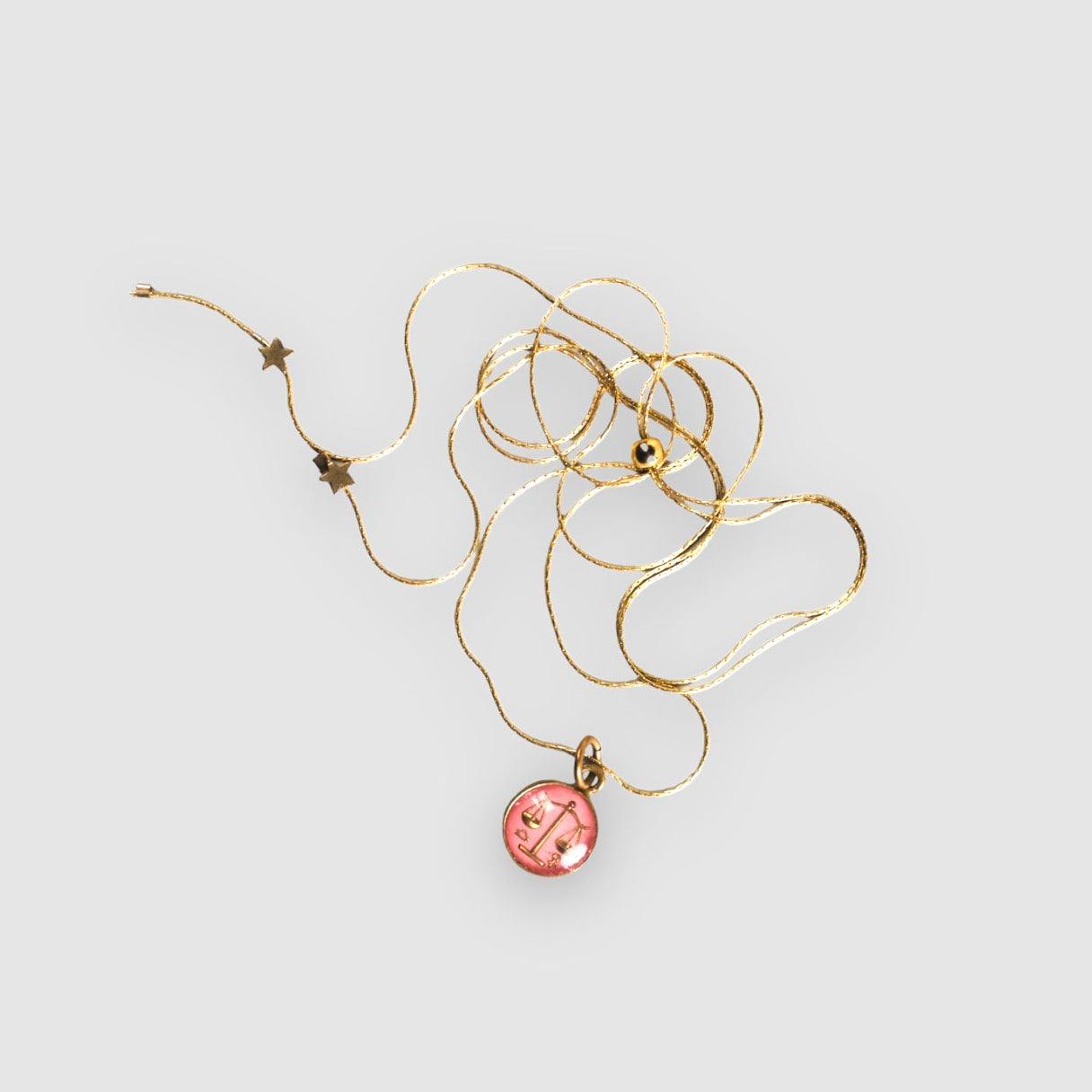 IN THE STARS INTAGLIO NECKLACE // LIBRA