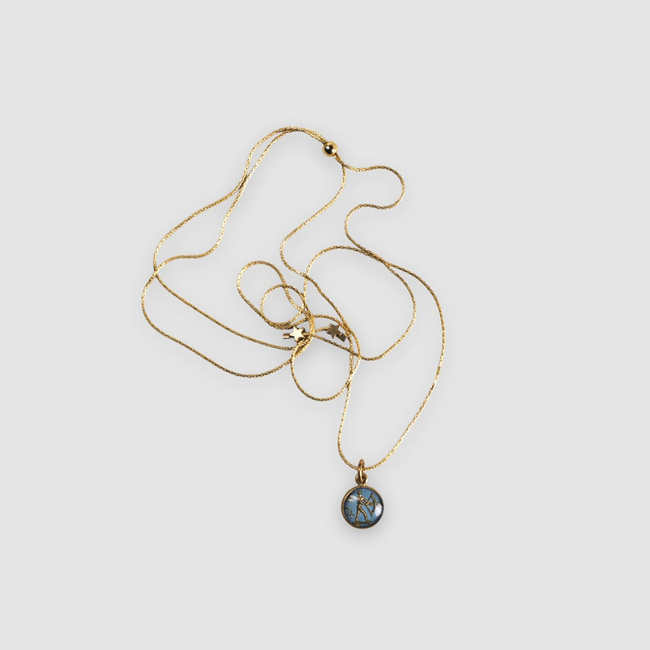 IN THE STARS INTAGLIO NECKLACE// SAGITTARIUS