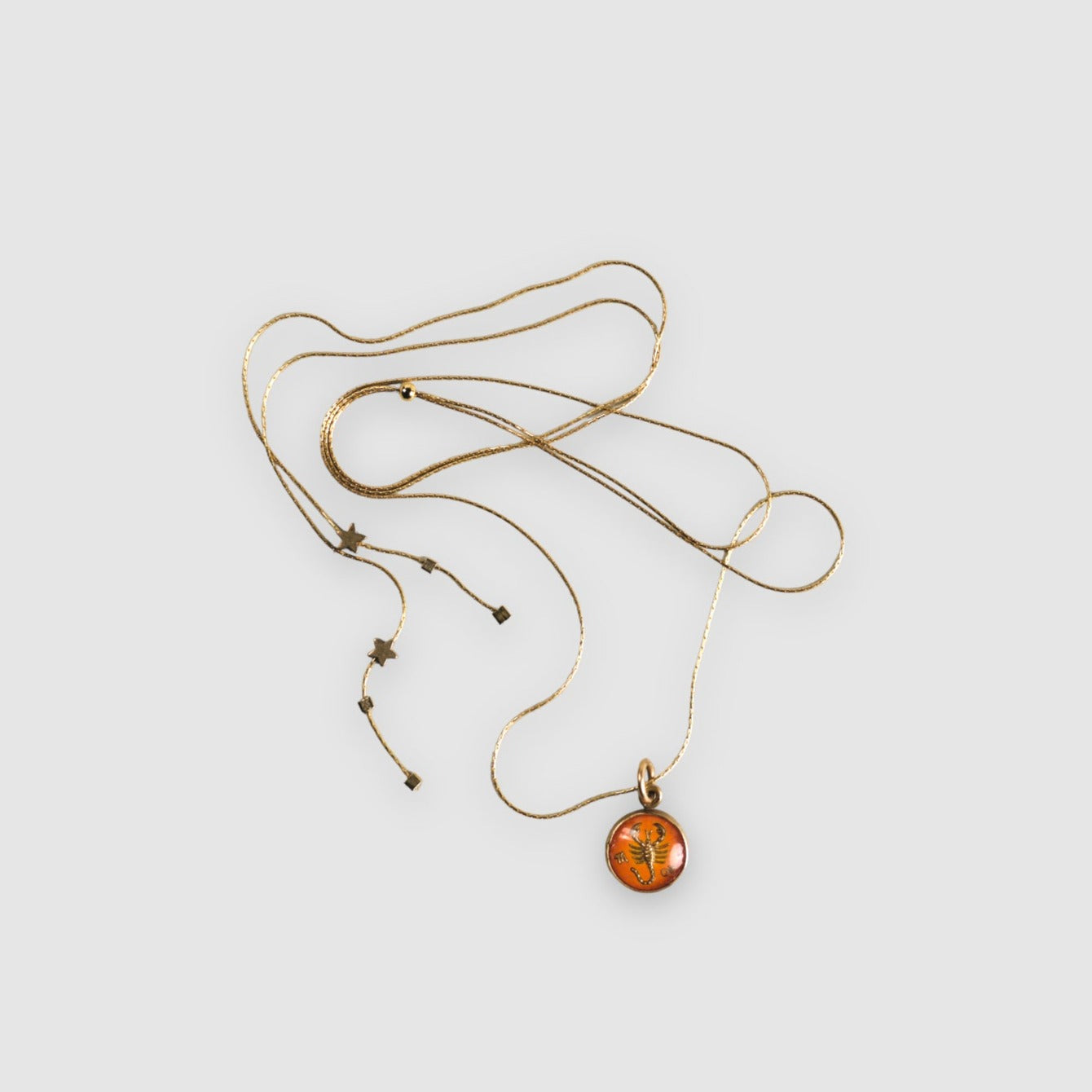 IN THE STARS INTAGLIO NECKLACE// SCORPIO
