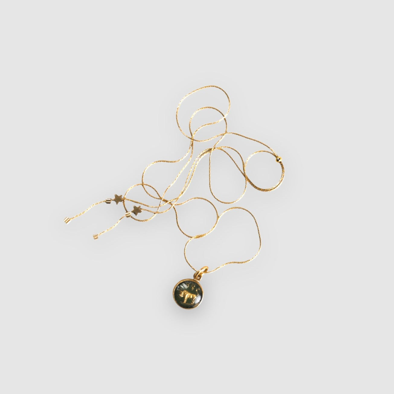 IN THE STARS INTAGLIO NECKLACE// TAURUS