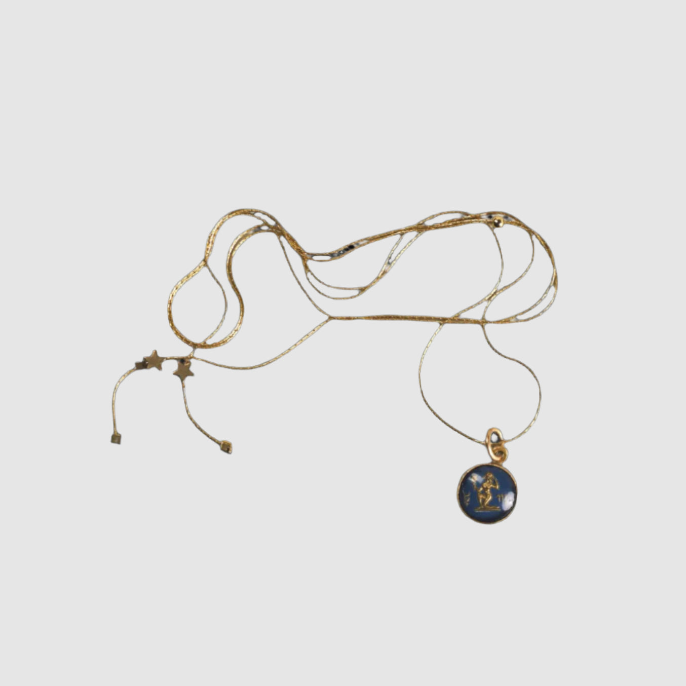 IN THE STARS INTAGLIO NECKLACE// VIRGO