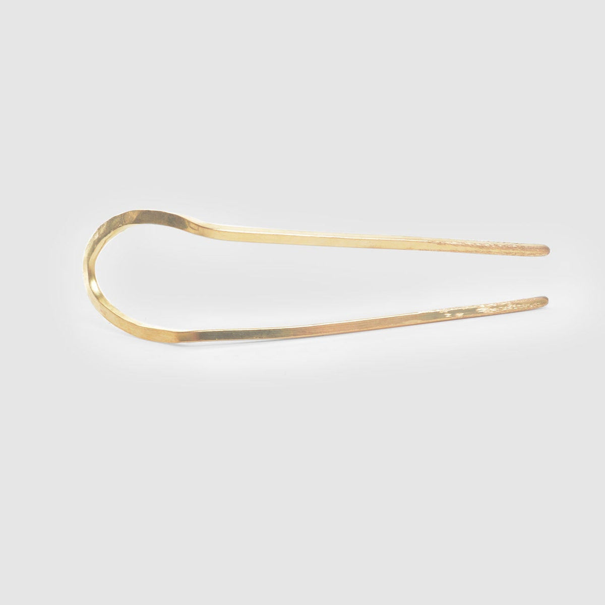 Hair Pin - Brass Brass Crescent Hair Pin main image 2