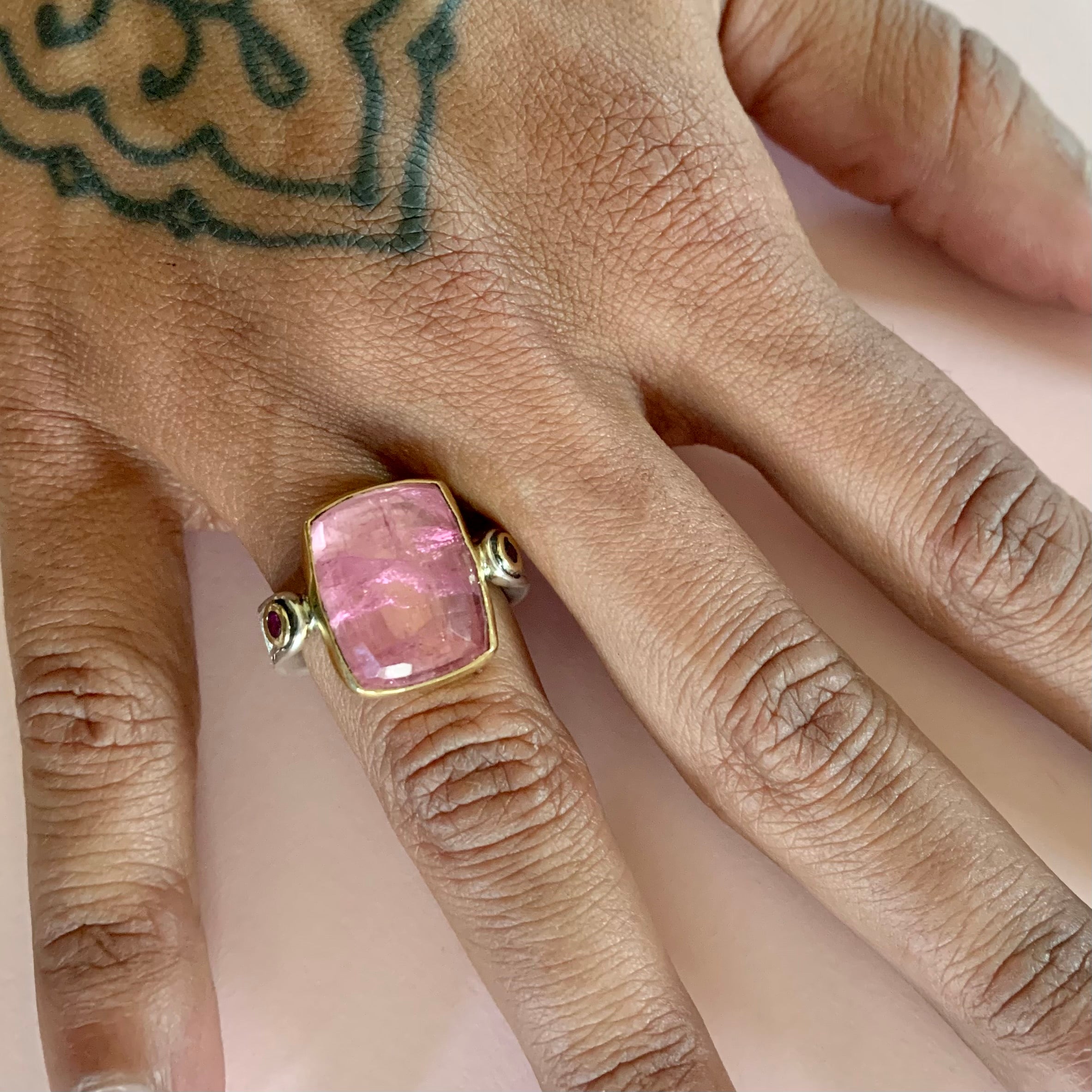 HEIRLOOM RING // FLORENTINA // PINK TOURMALINE