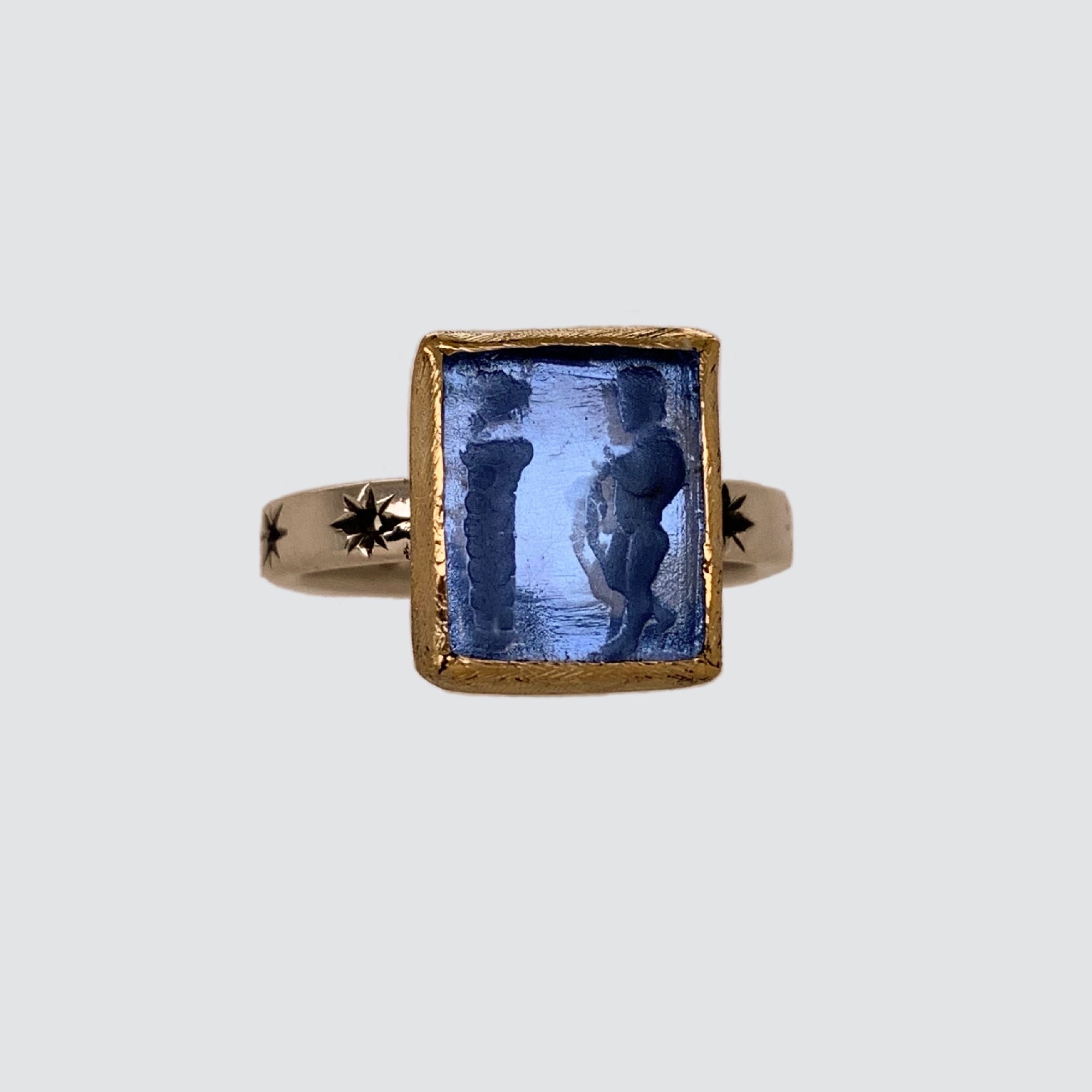 BLUE // INTAGLIO // RING