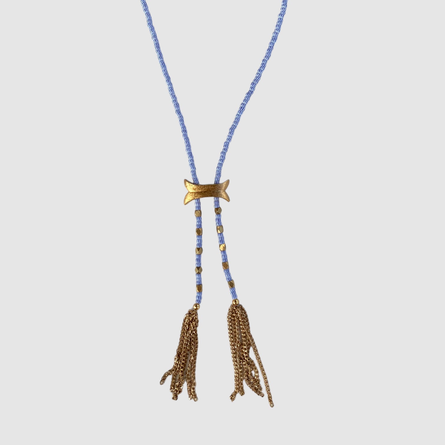 NOMAD // TRAVEL NECKLACE // BLUE