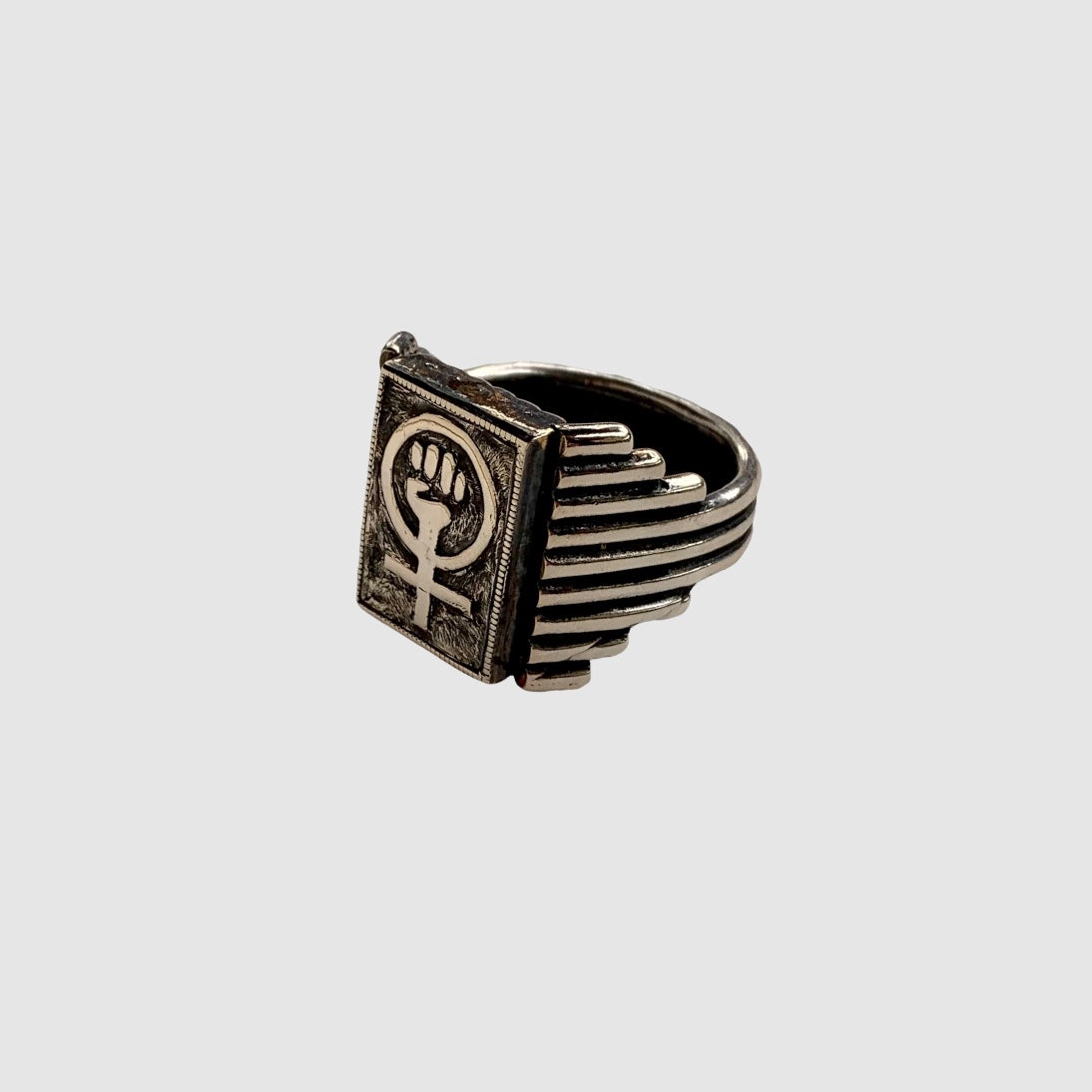 PUEBLO DECO SIGNET RING // POWER