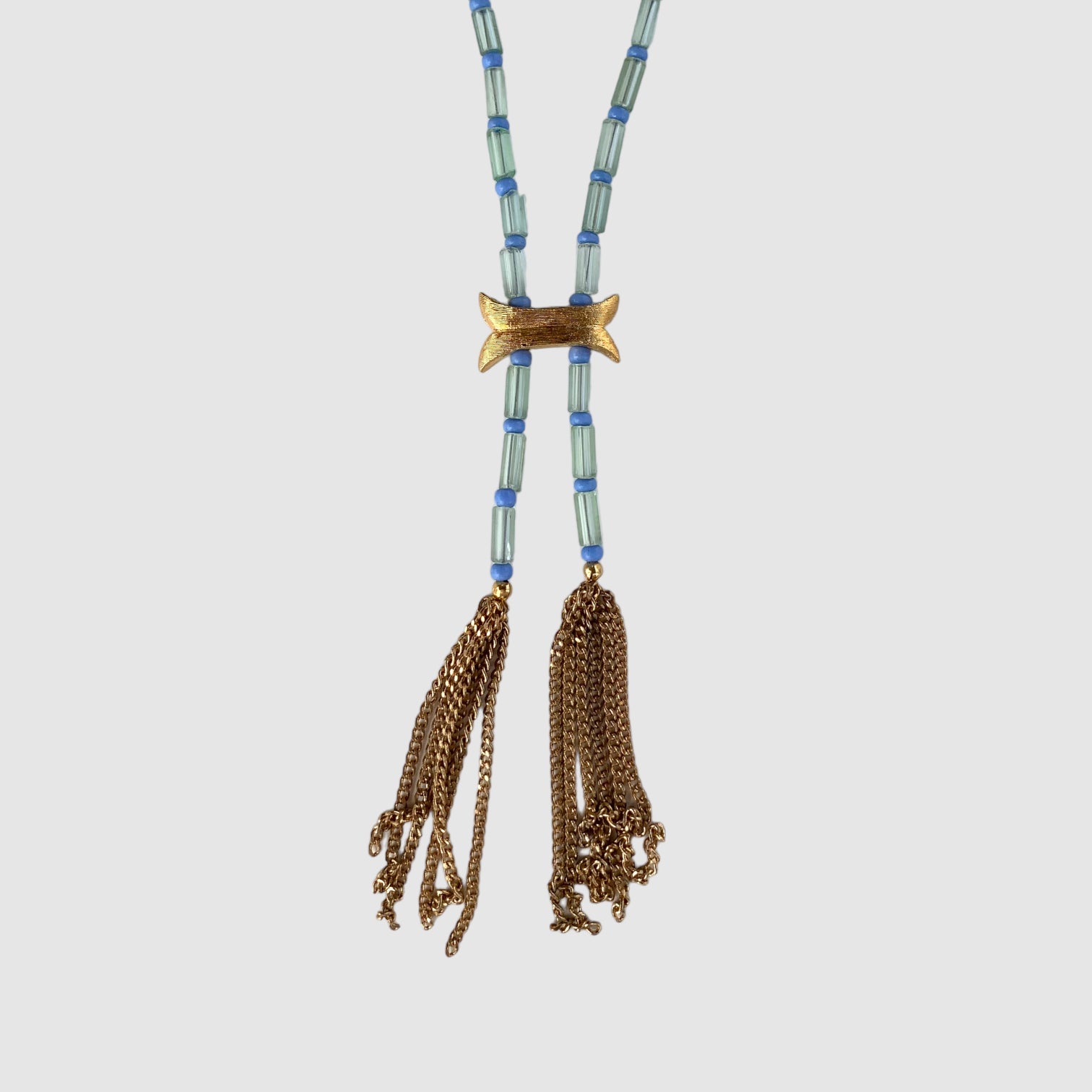 NOMAD // TRAVEL NECKLACE // LIGHT BLUE