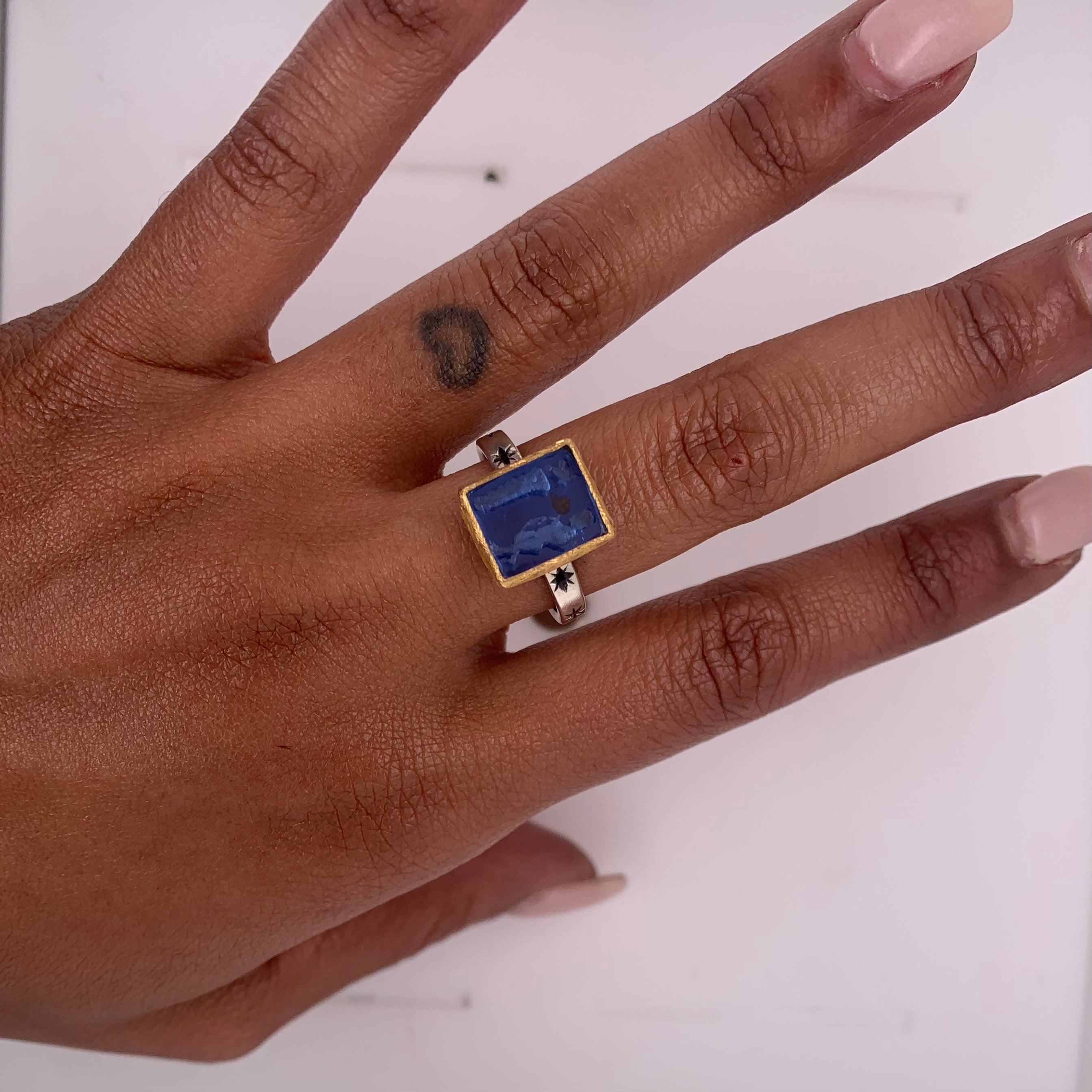 BLUE // INTAGLIO // RING