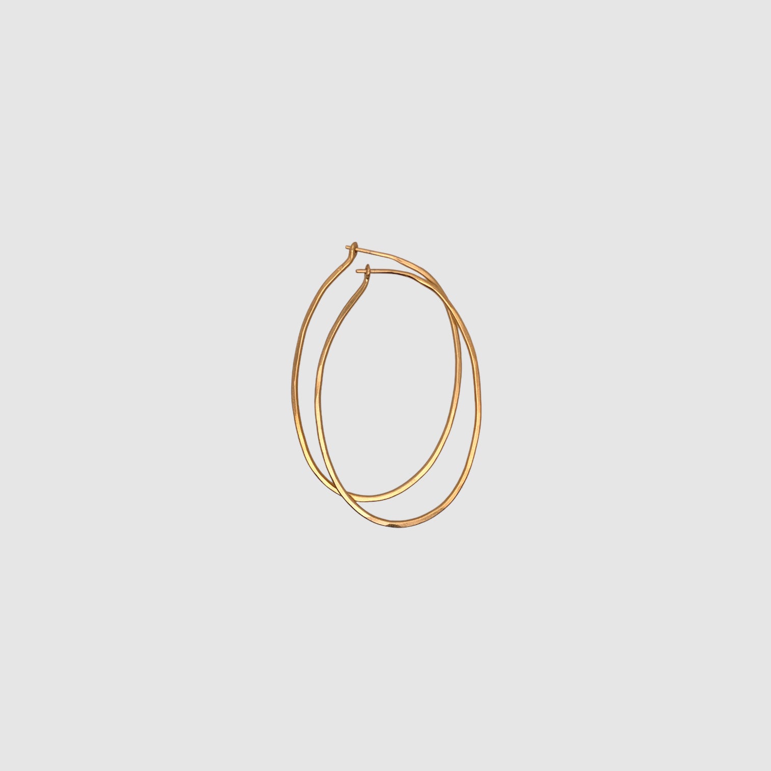 HOOPS // LARGE // OVAL // VERMEIL