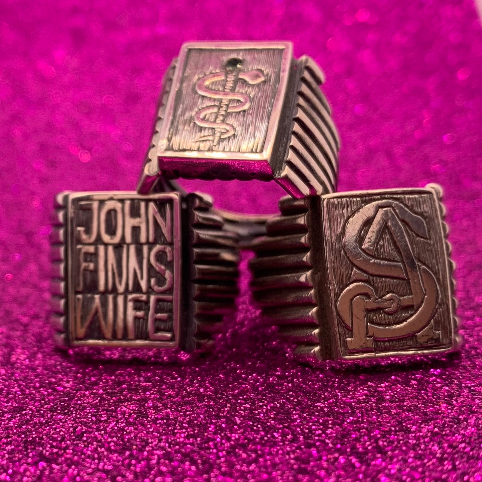 PUEBLO DECO SIGNET RING // JOHN FINN'S WIFE