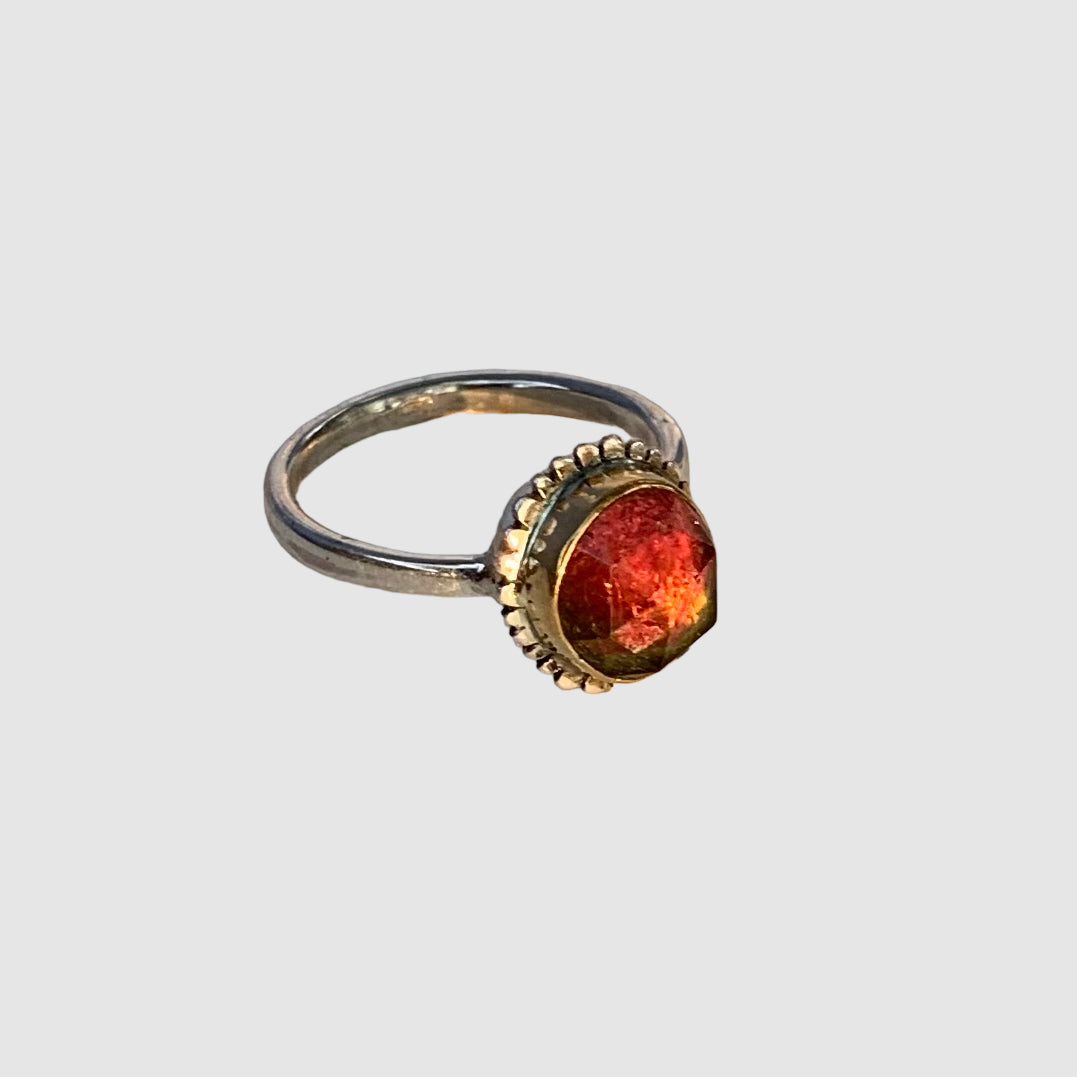 HEIRLOOM RING // ELIZABETH I // WATERMELON TOURMALINE