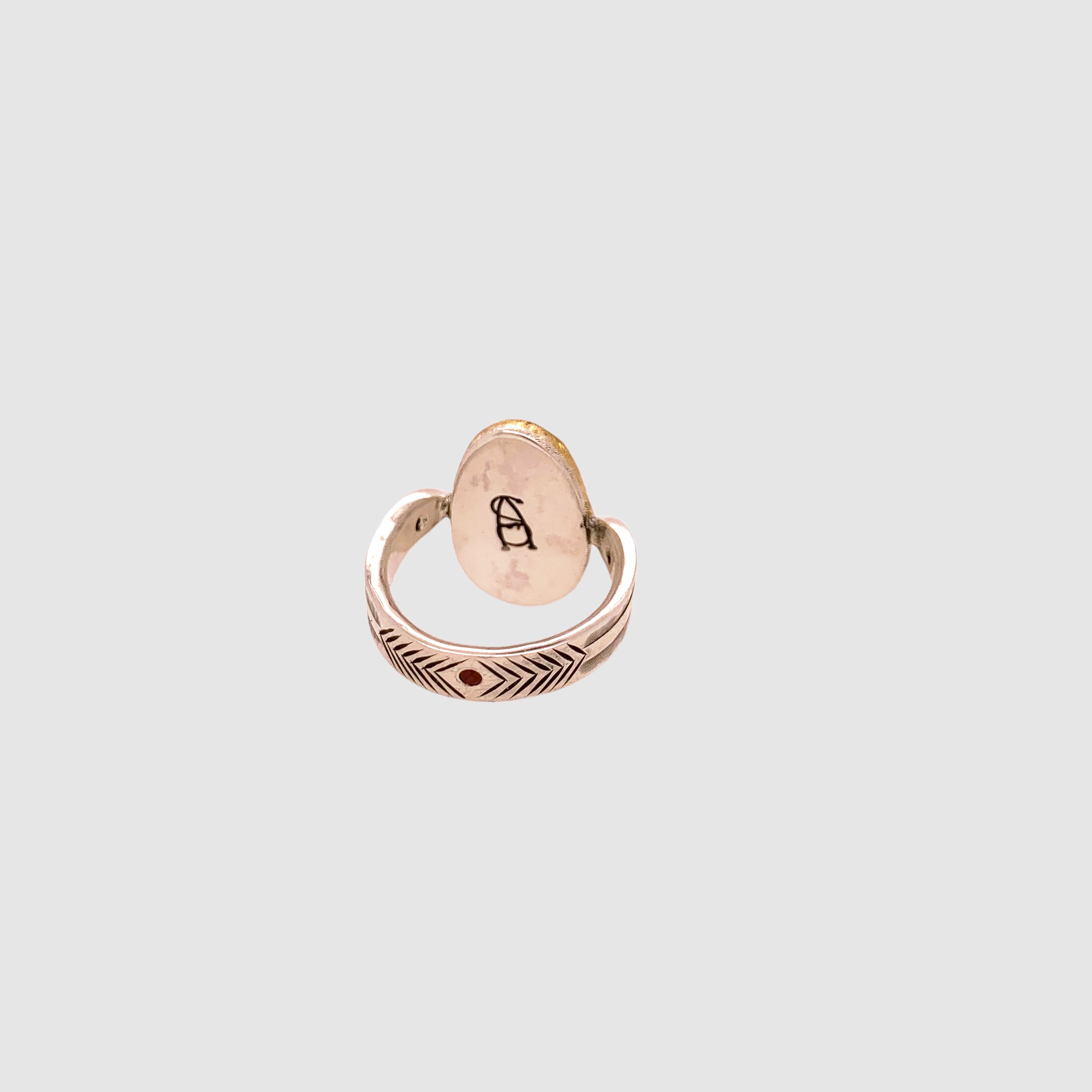 ARROW RING // AQUAMARINE