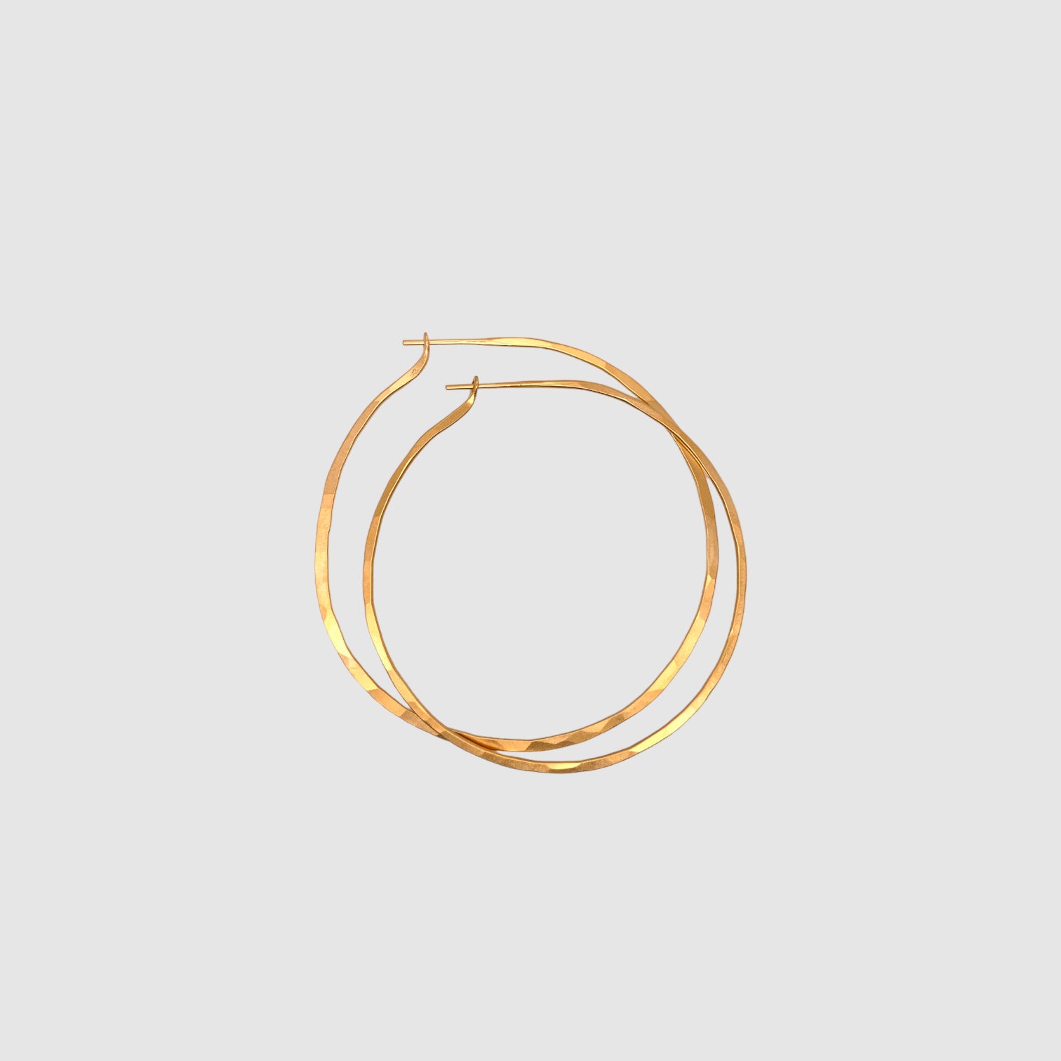 HOOPS // XL // ROUND // VERMEIL