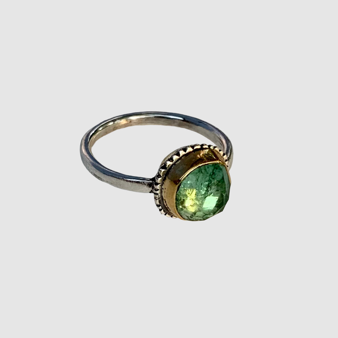 HEIRLOOM RING // ELIZABETH I // GREEN TOURMALINE