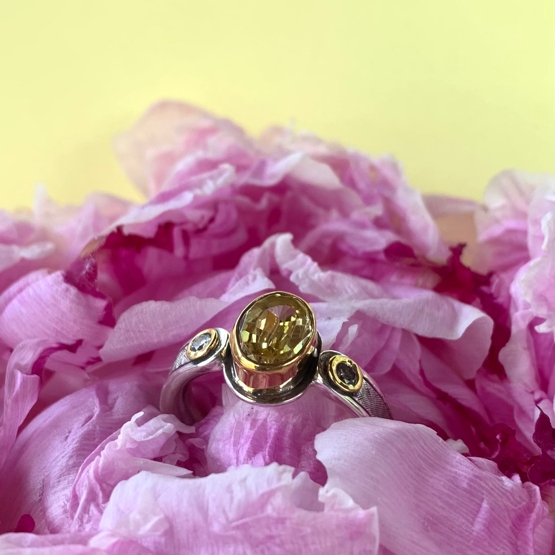HEIRLOOM RING // FLORENTINA // YELLOW CITRINE
