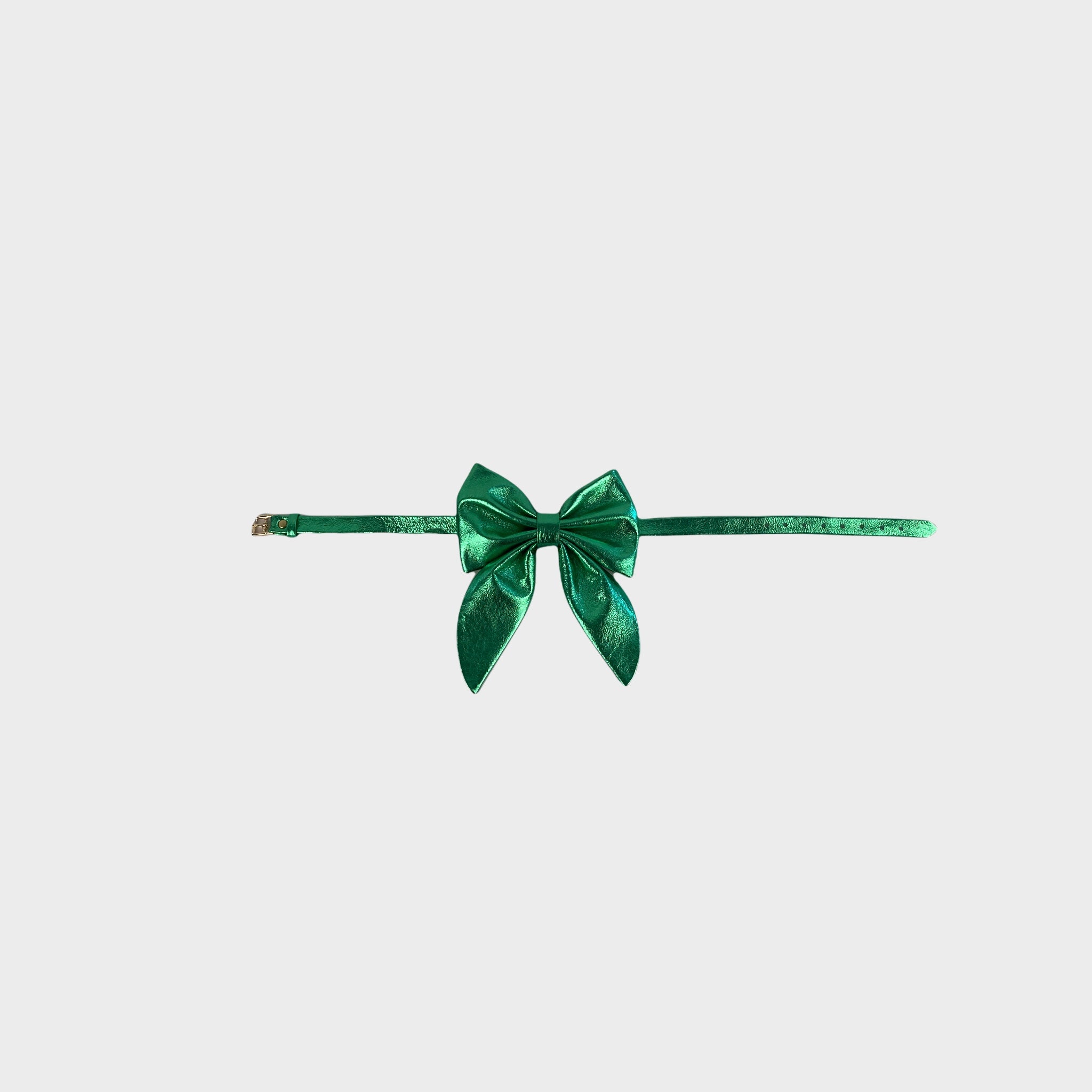 WINGED NECK BOW // EMERALD CITY