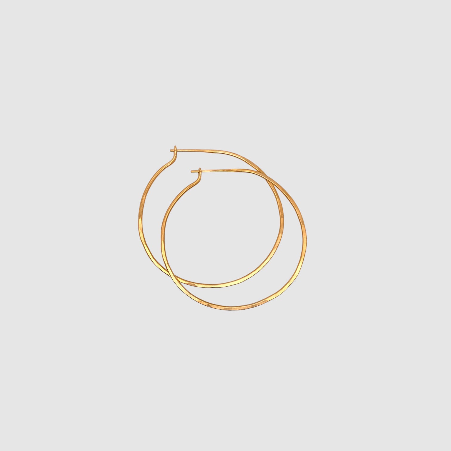 HOOPS // LARGE // ROUND // VERMEIL