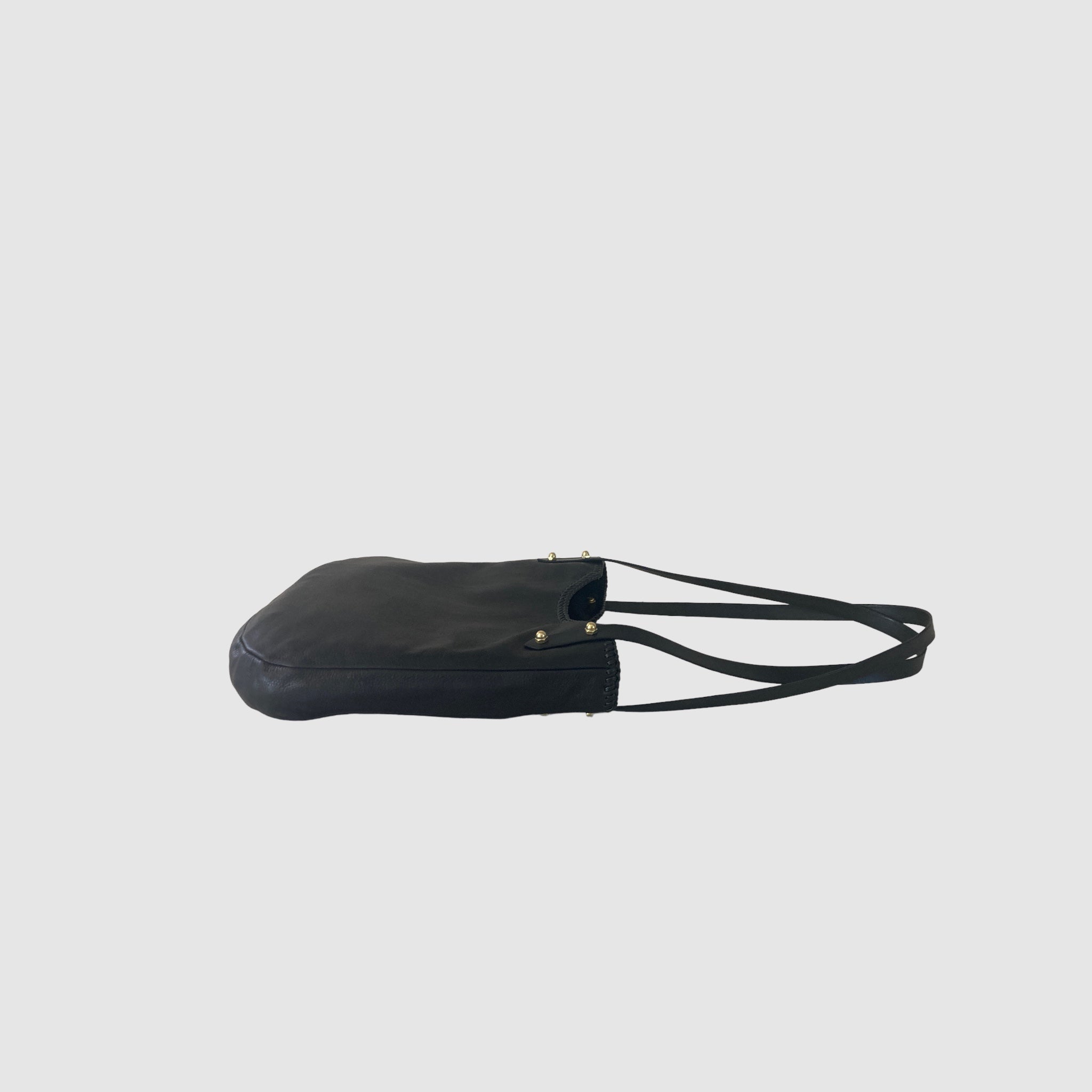 OUTSIDER SHOULDER BAG // CHARCOAL BLACK