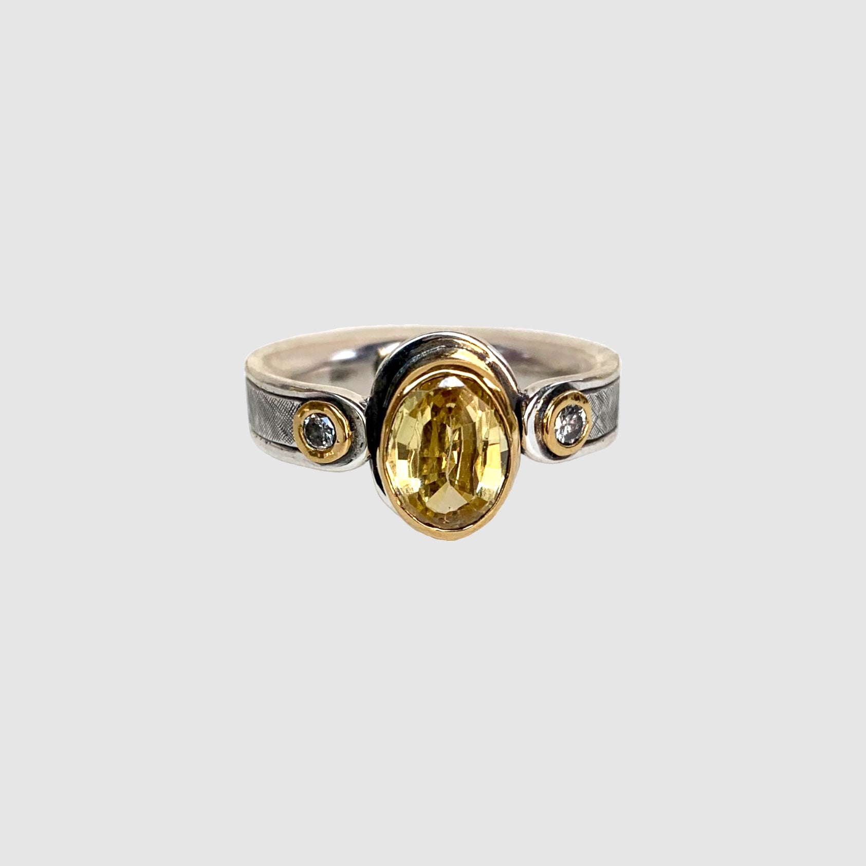 HEIRLOOM RING // FLORENTINA // YELLOW CITRINE