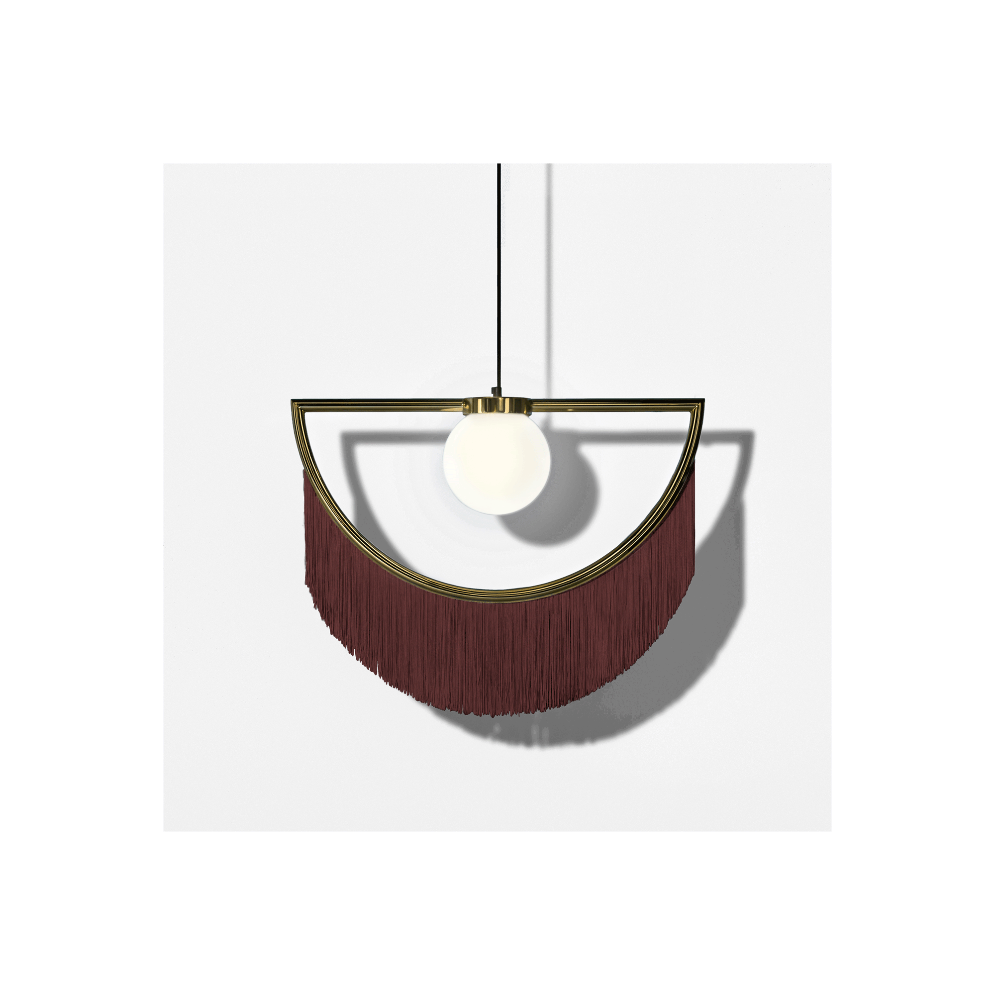 HOUTIQUE // WINK LAMP // BURGUNDY