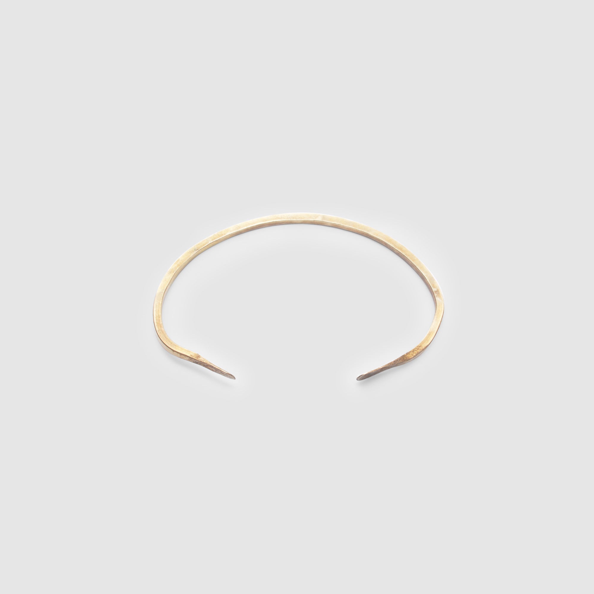 ARCO HAMMERED BRASS CUFF BRACELET