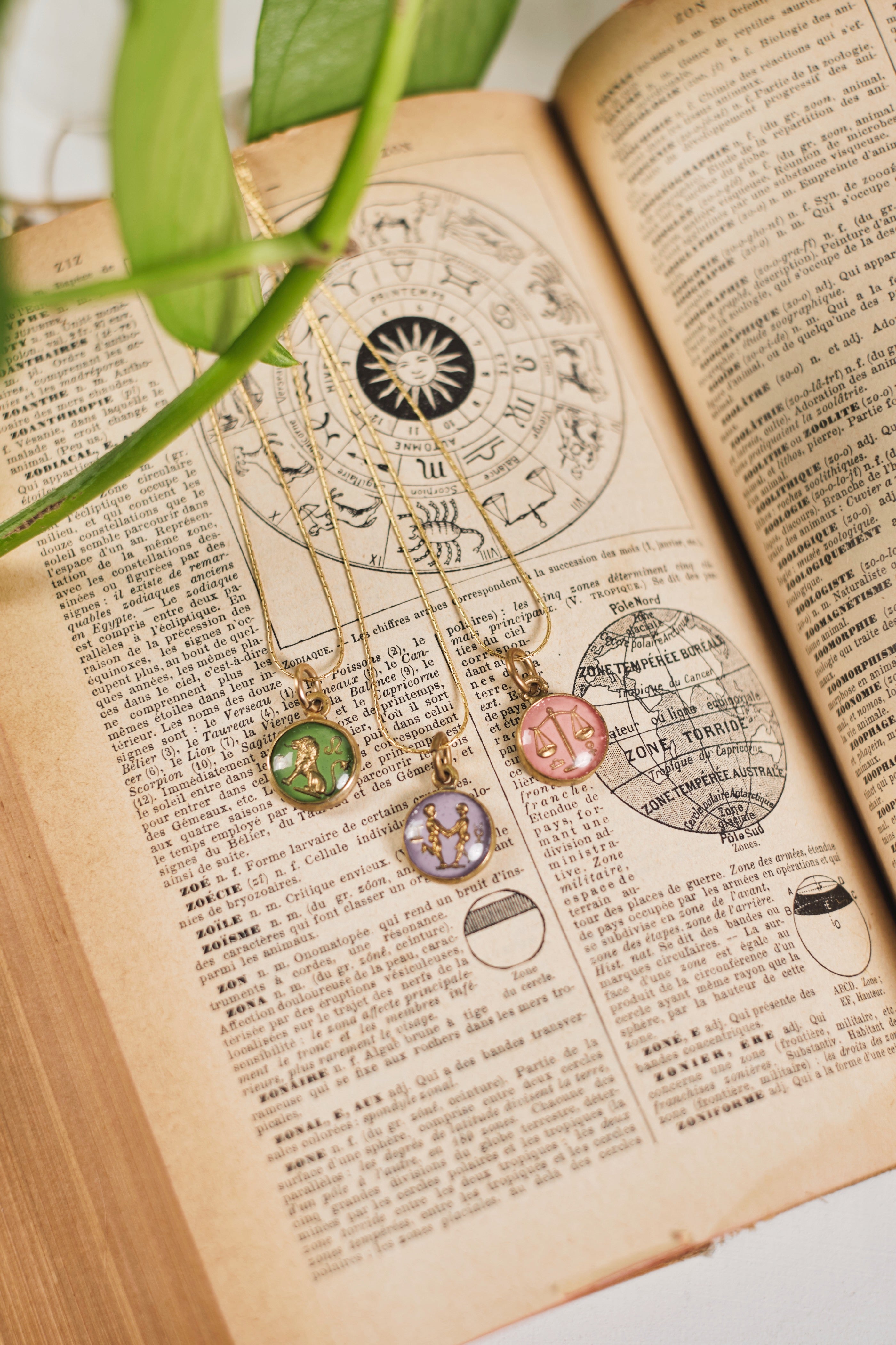 IN THE STARS INTAGLIO NECKLACE// CAPRICORN