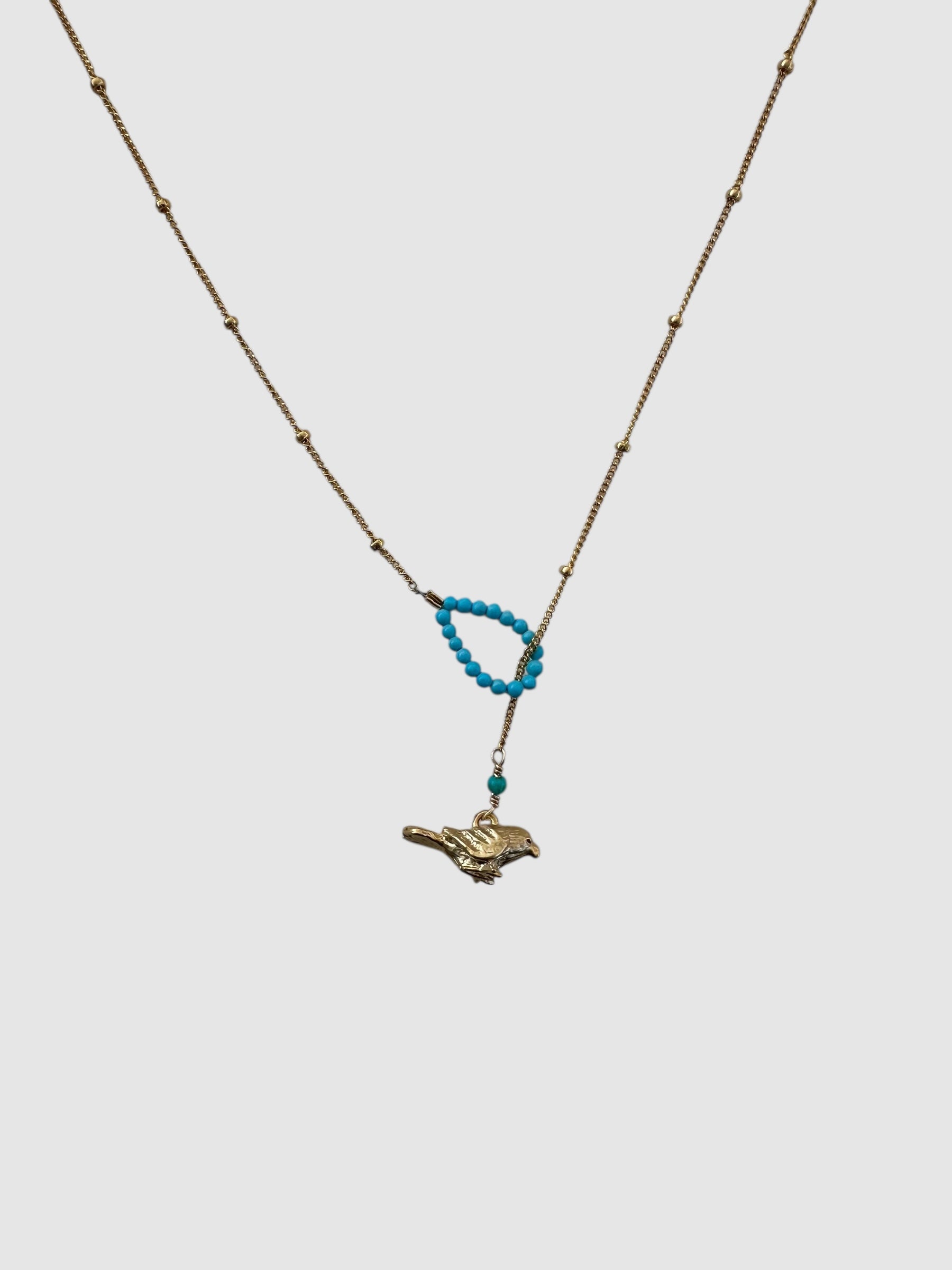 NECKLACE // LASSO // TURQUOISE // SPARROW
