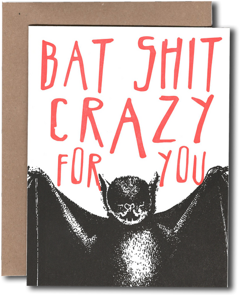LOVE CARD // BAT SHIT CRAZY