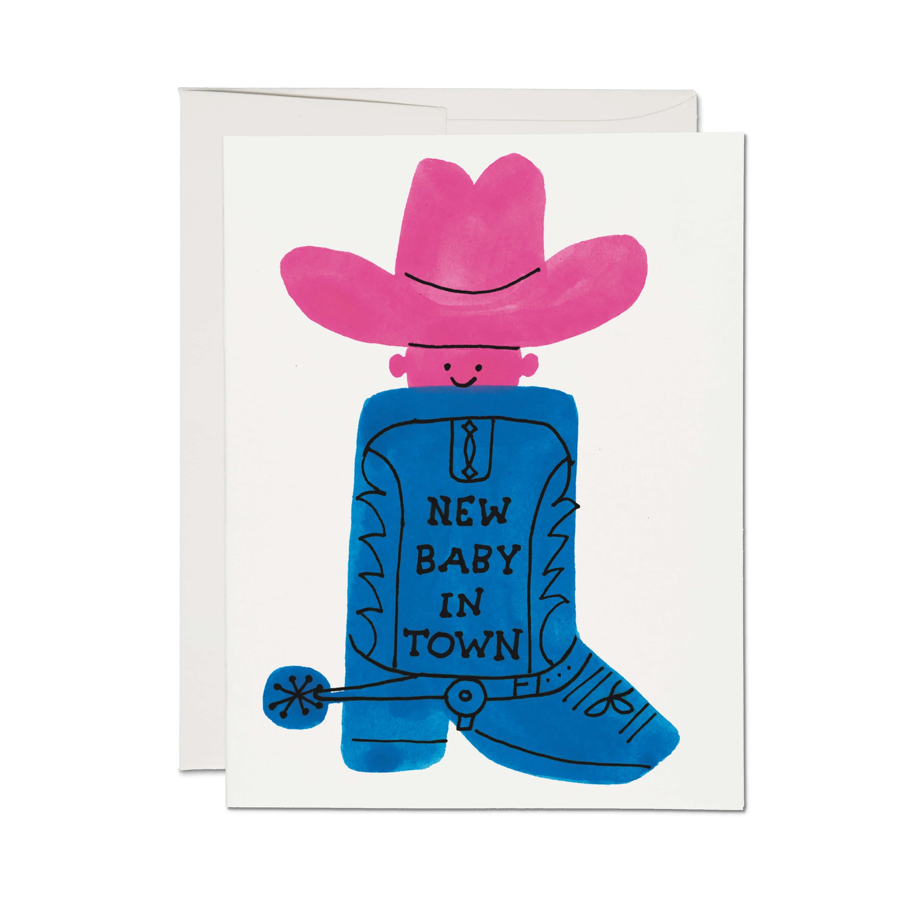 BABY CARD // BOOT BABY