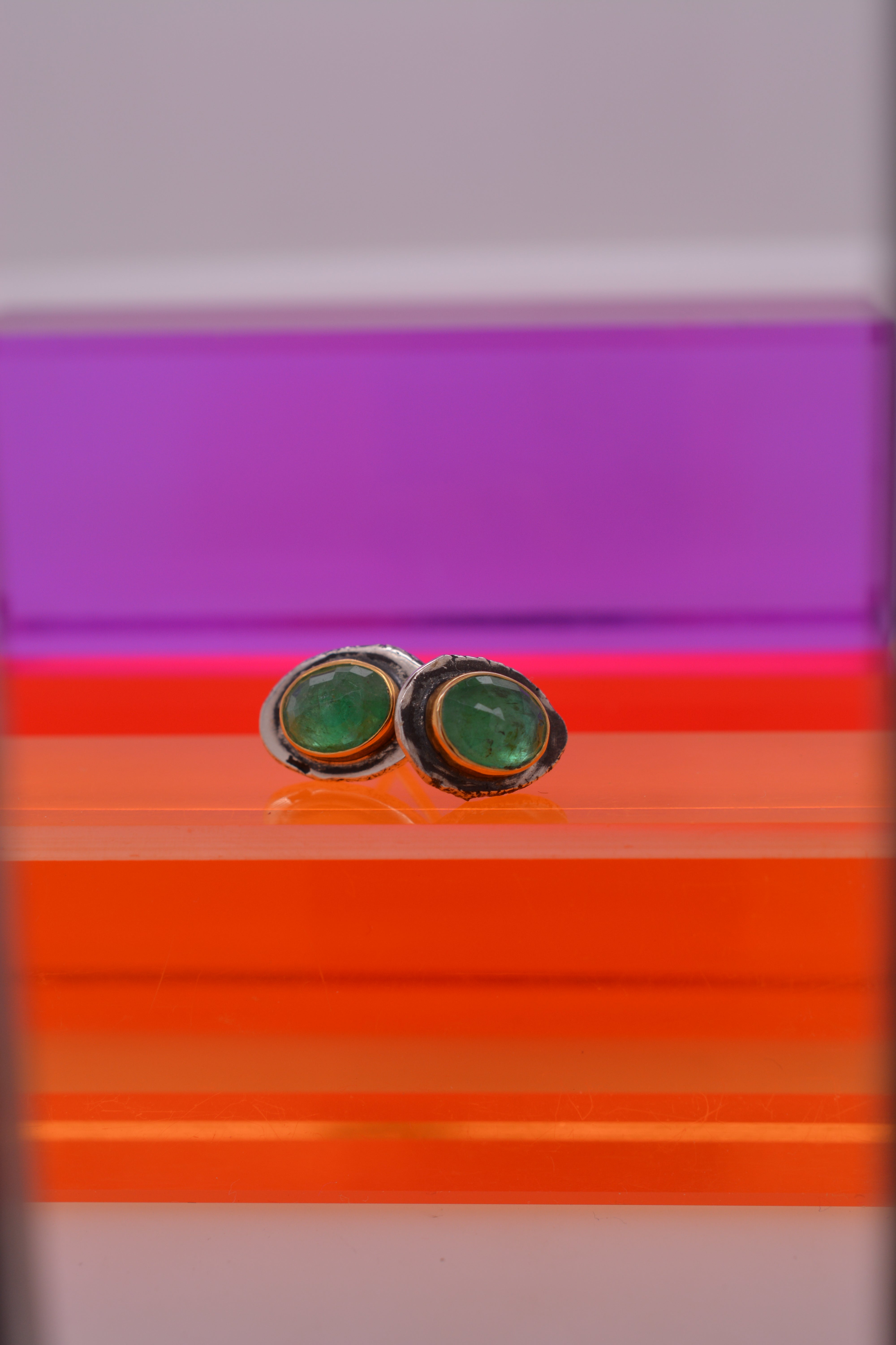 VIOLA // EARRINGS // EMERALD