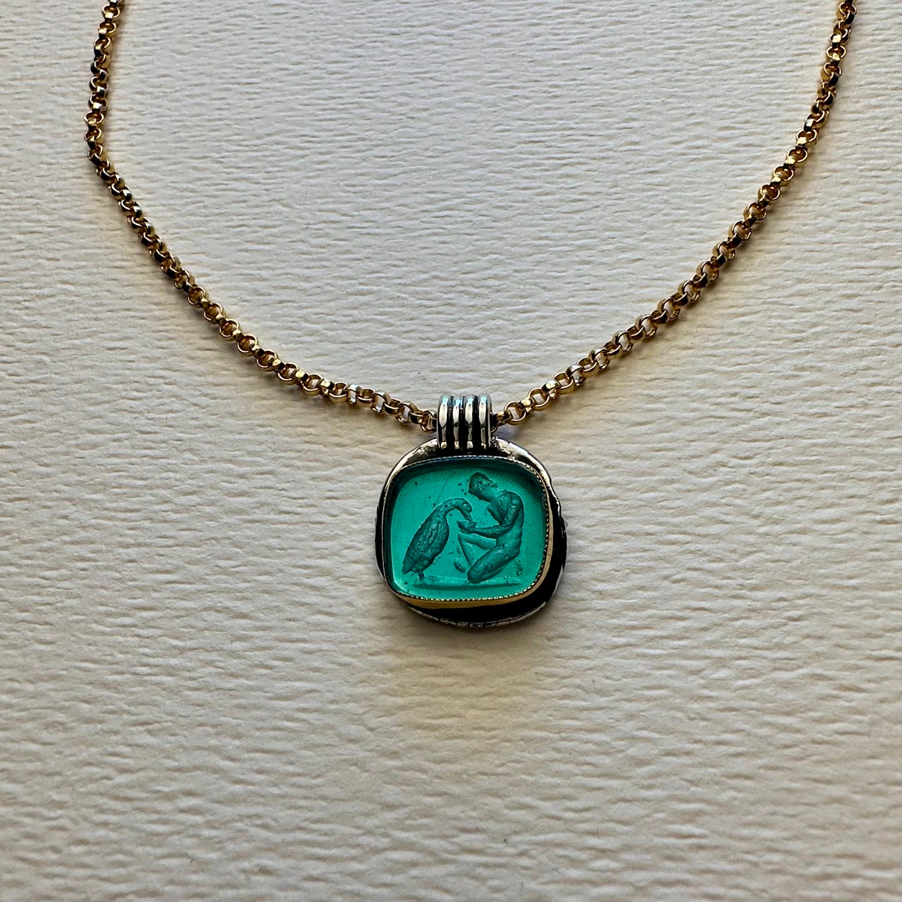 HEIRLOOM INTAGLIO // TURQUOISE // GANYMEDE