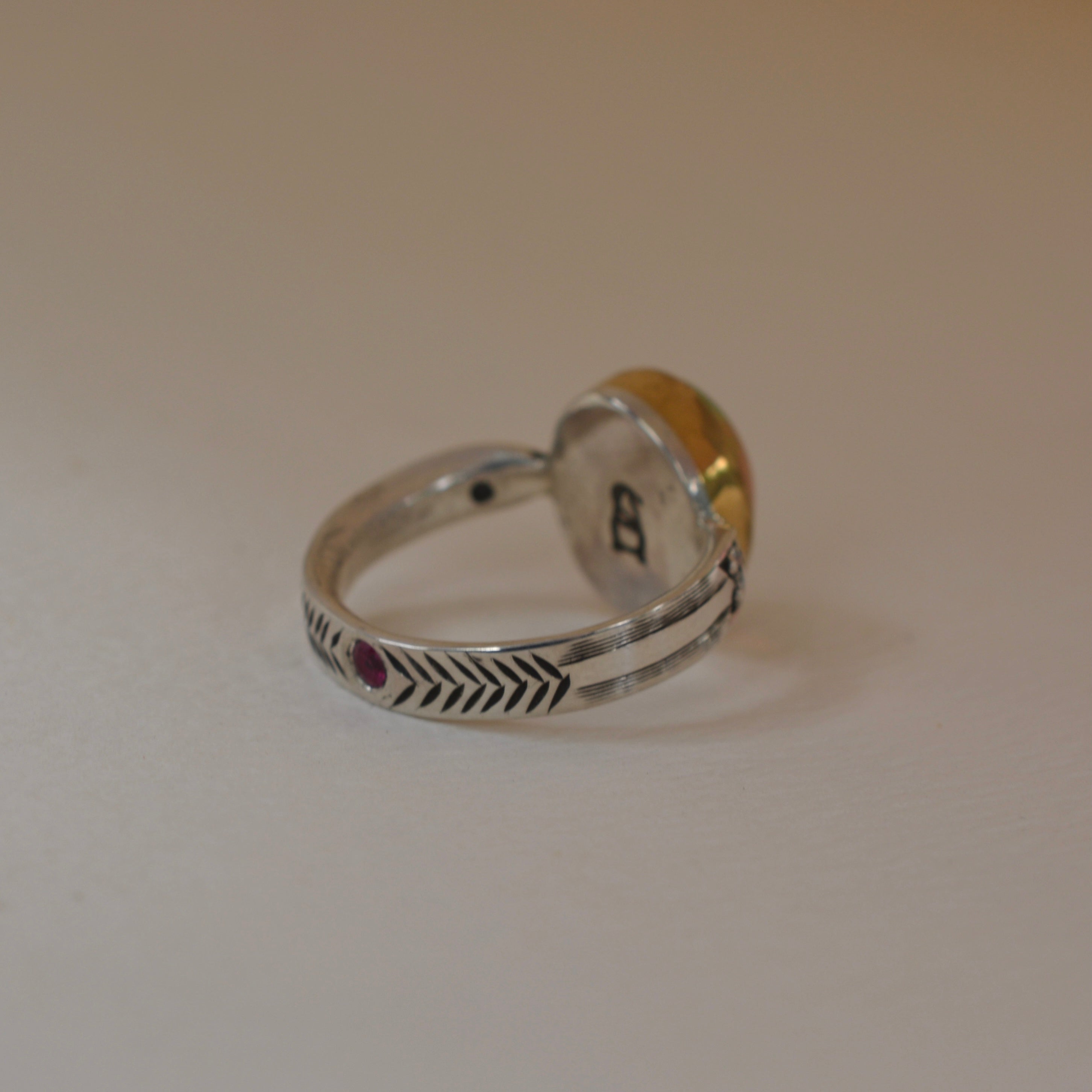 RING // ARROW // ETHIOPIAN OPAL