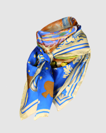 DIAMOND GIRL SILK SCARVES