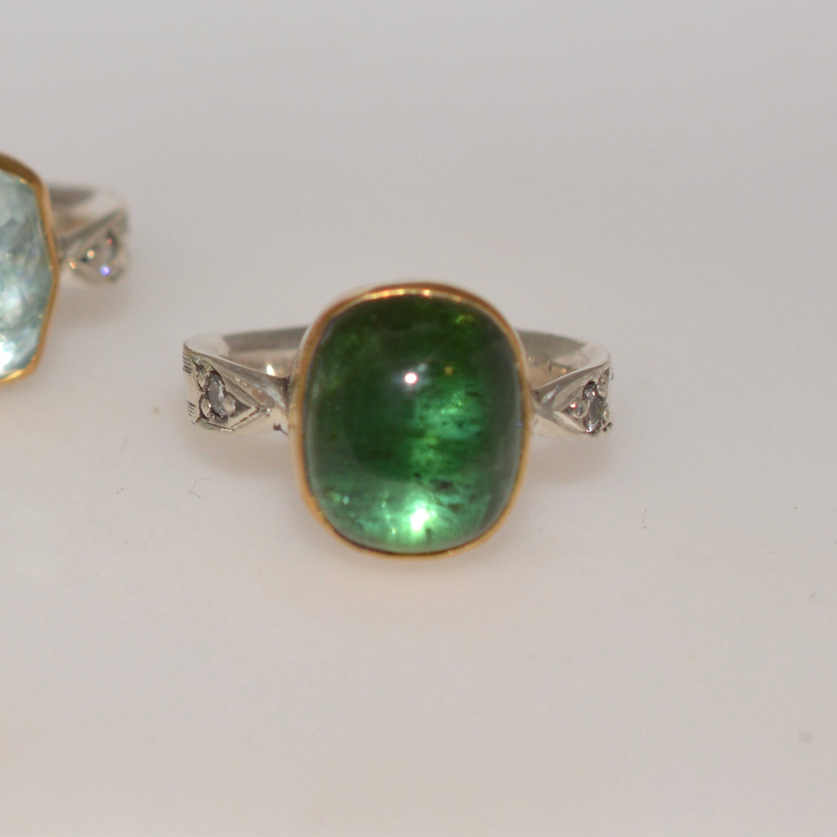 RING // ARROW // GREEN TOURMALINE
