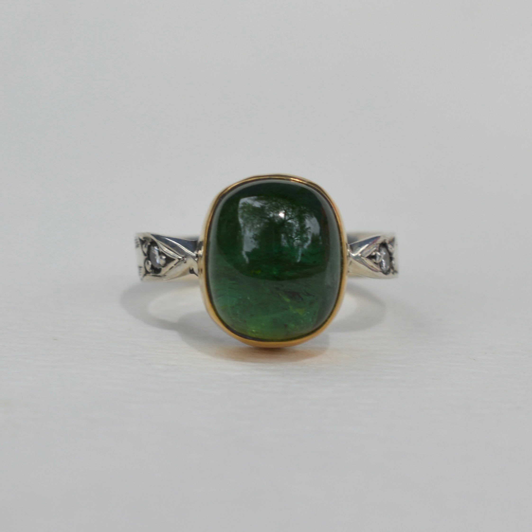 RING // ARROW // GREEN TOURMALINE