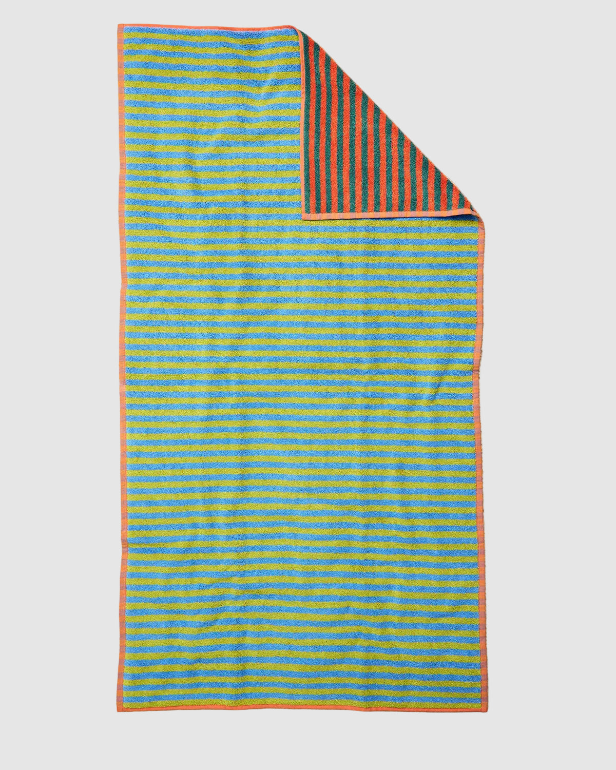 BATH TOWEL // GRASSHOPPER STRIPE