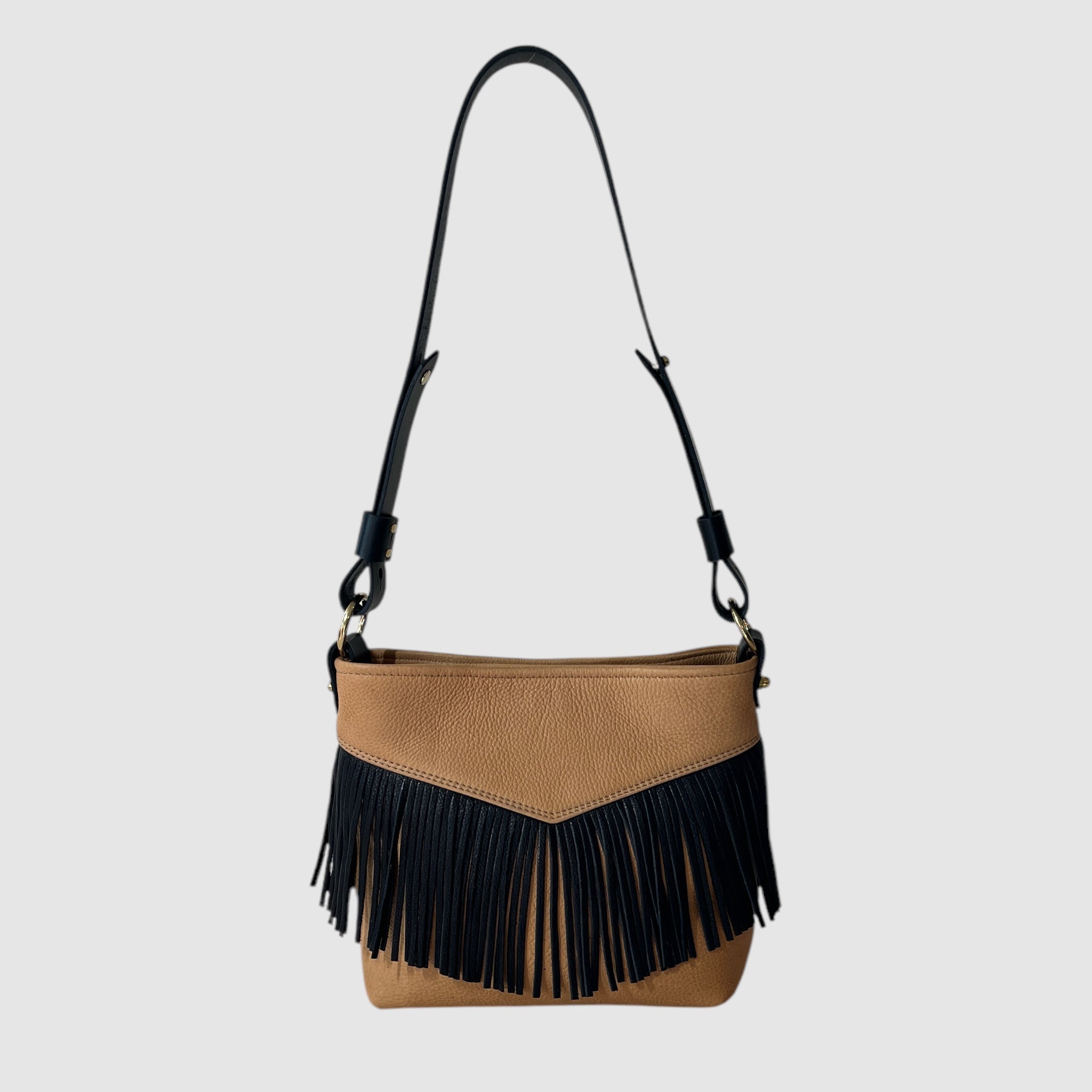 TENERE // BROWN SUGAR & BLACK FRINGE