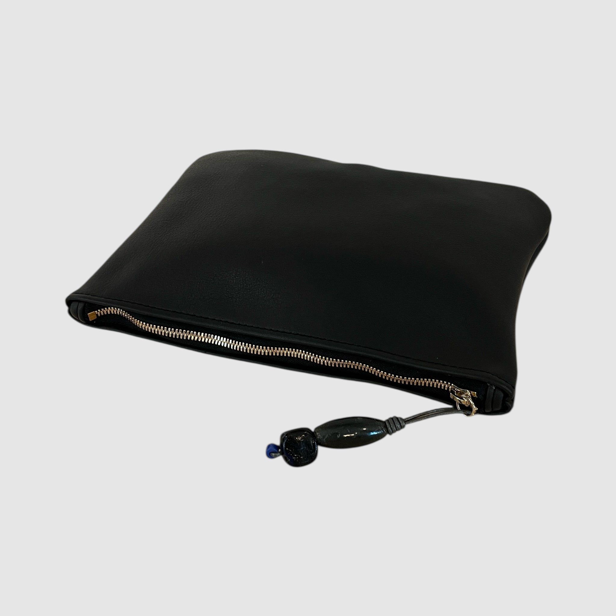 LARGE CALYPSO CLUTCH // BLACK #1