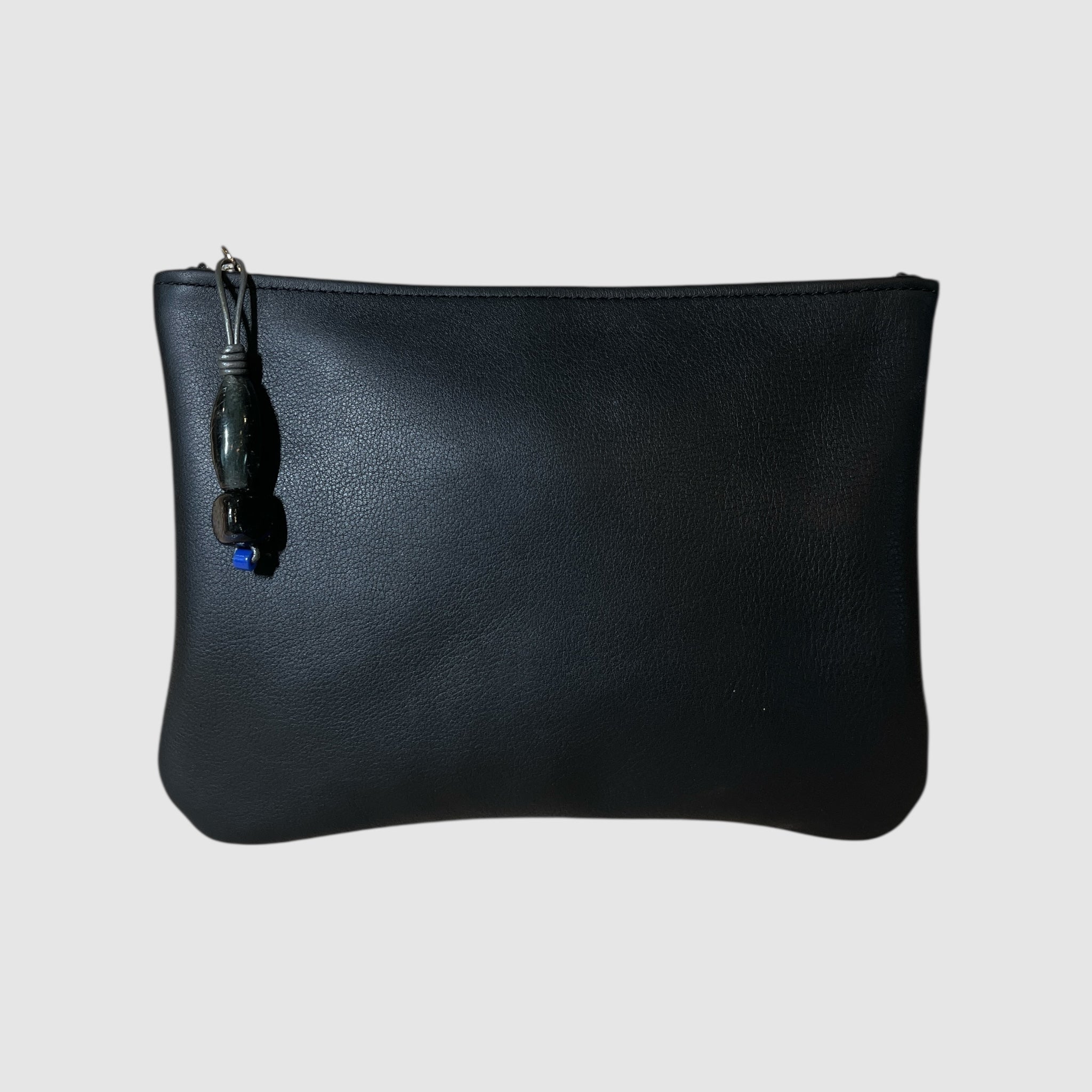 LARGE CALYPSO CLUTCH // BLACK #1